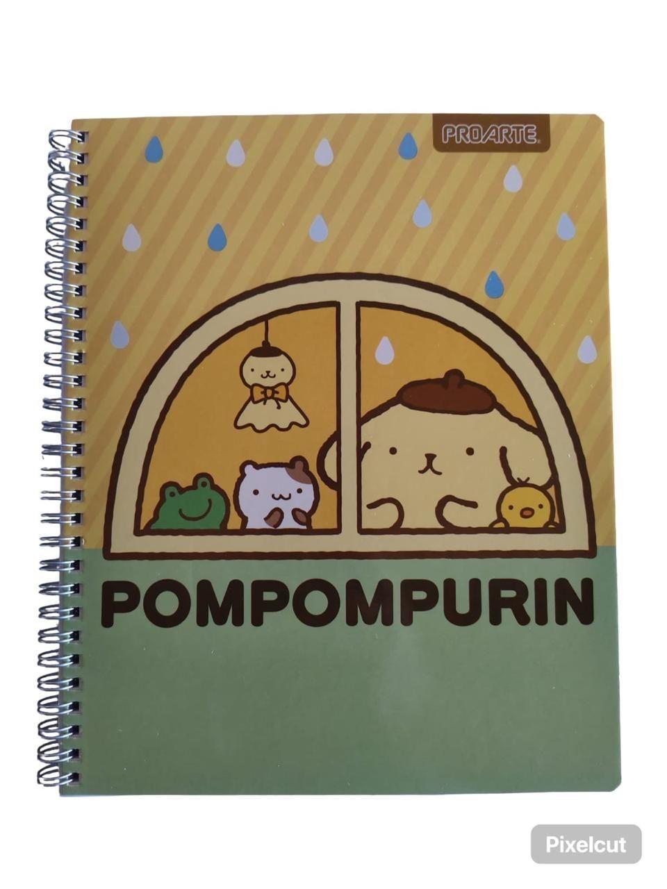 pack 10 cuadernos universitario pompompurin-8