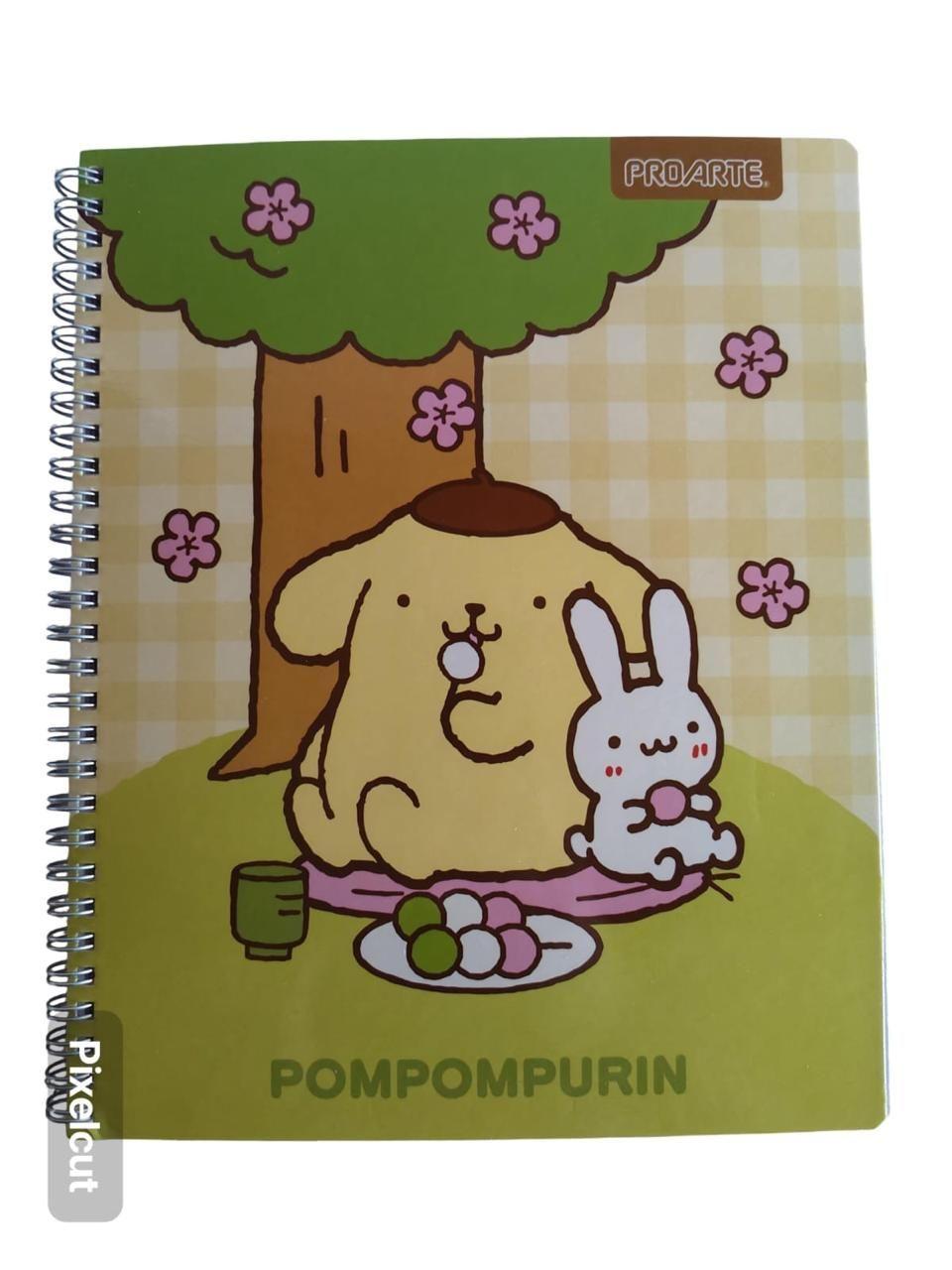 pack 10 cuadernos universitario pompompurin-9