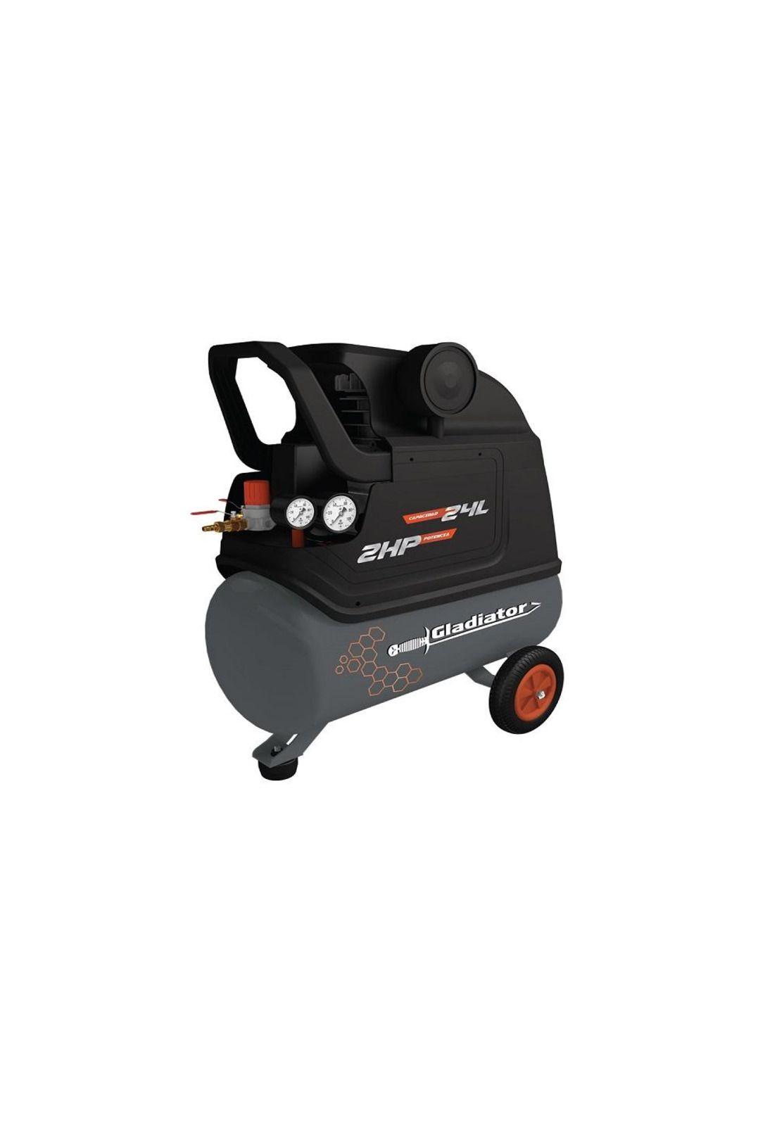 Motocompresor 24 Litros 2Hp Ce 624/220M Gladiator-0