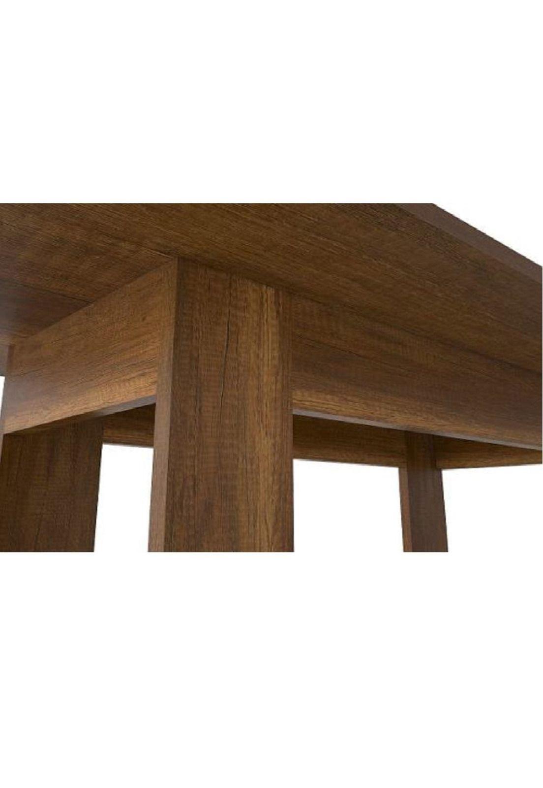 Mesa Comedor 74x160x85 Cm Caramelo - Tuhome-3