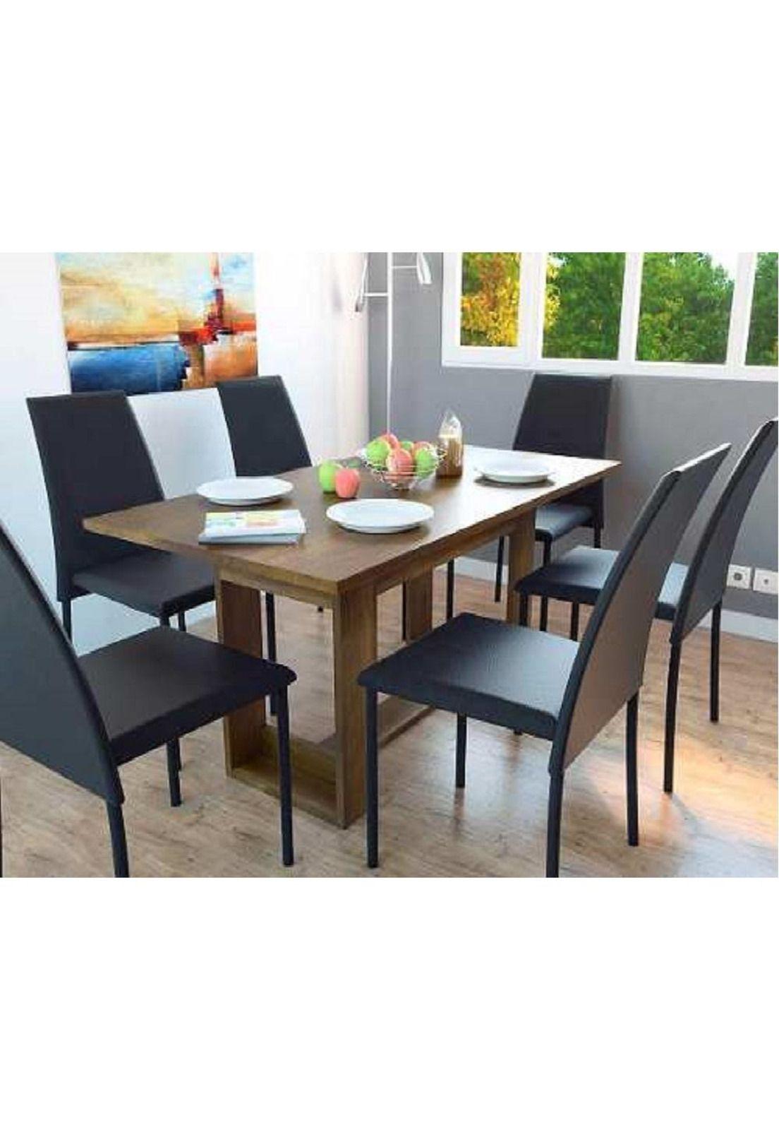Mesa Comedor 74x160x85 Cm Caramelo - Tuhome-4