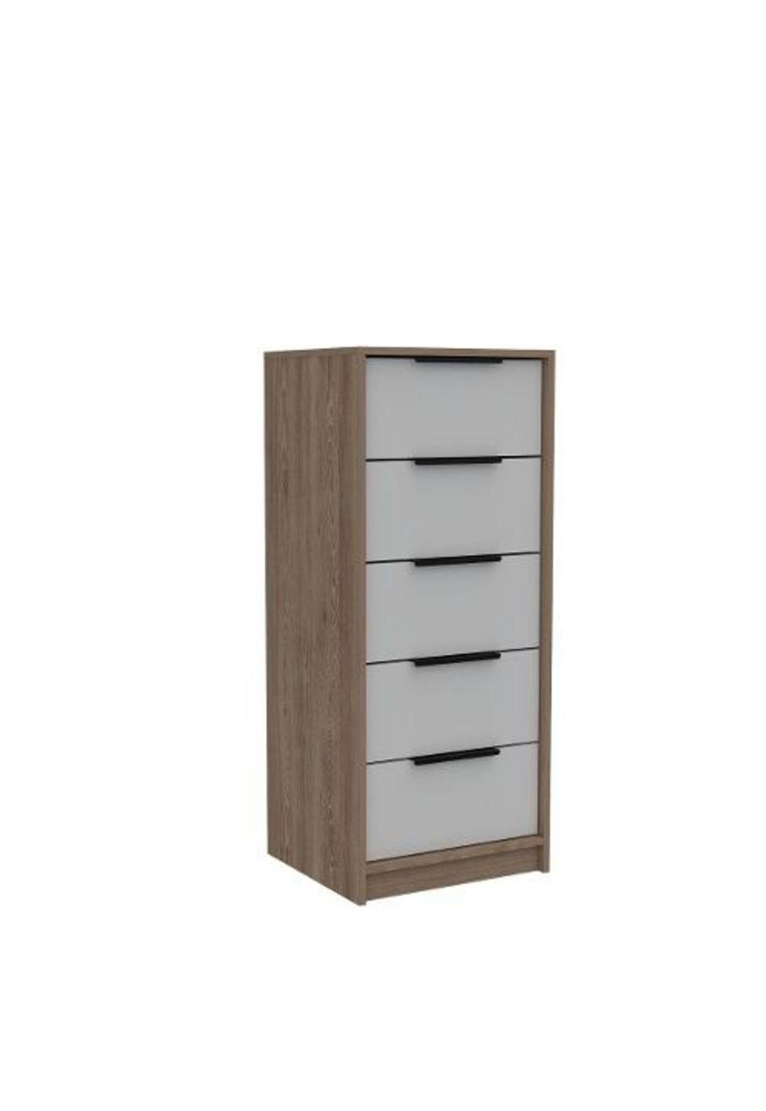 Set De Muebles Cama + Velador + Comoda  Cd-kai6 Miel - Tuhome-1