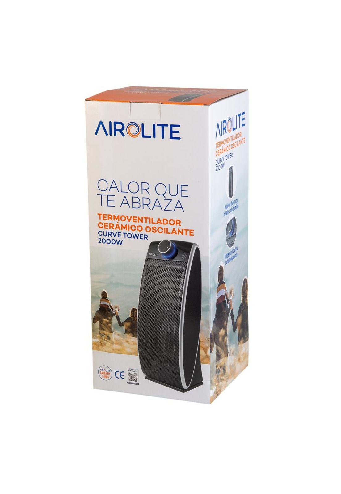 Termoventilador Vertical Cerámico Oscilante Curve Tower-4