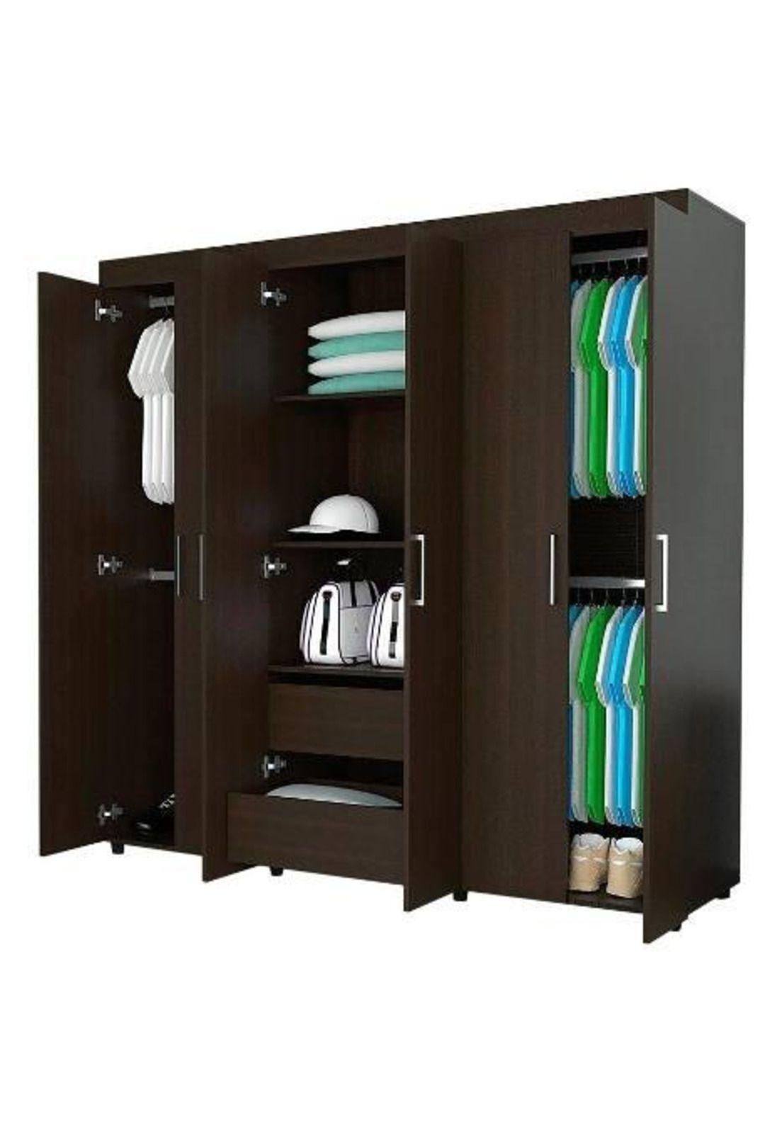 Closet 6 Puertas/2 Cajones 181x180cm-2