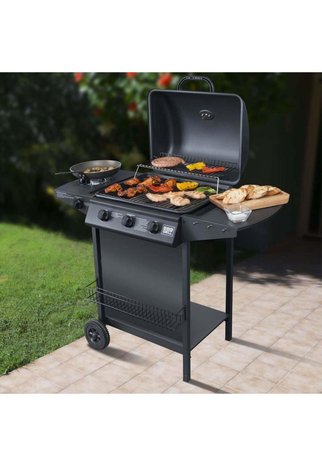 Parrilla Gas Boston 3Q + Ql Bbq302Gcql Bbq Grill-1