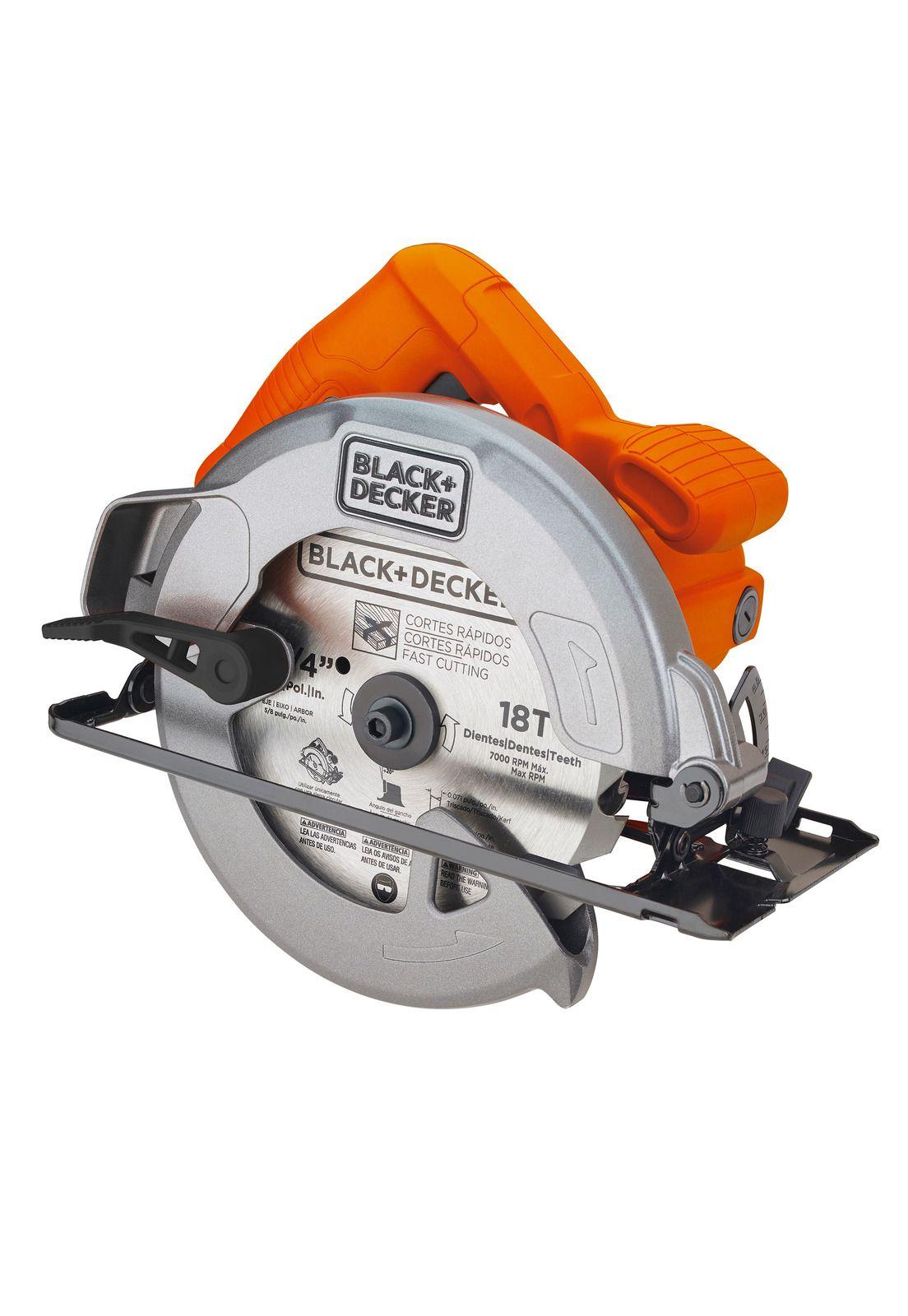 Sierra Circular 1400W + Lijadora 200W Black And Decker-1