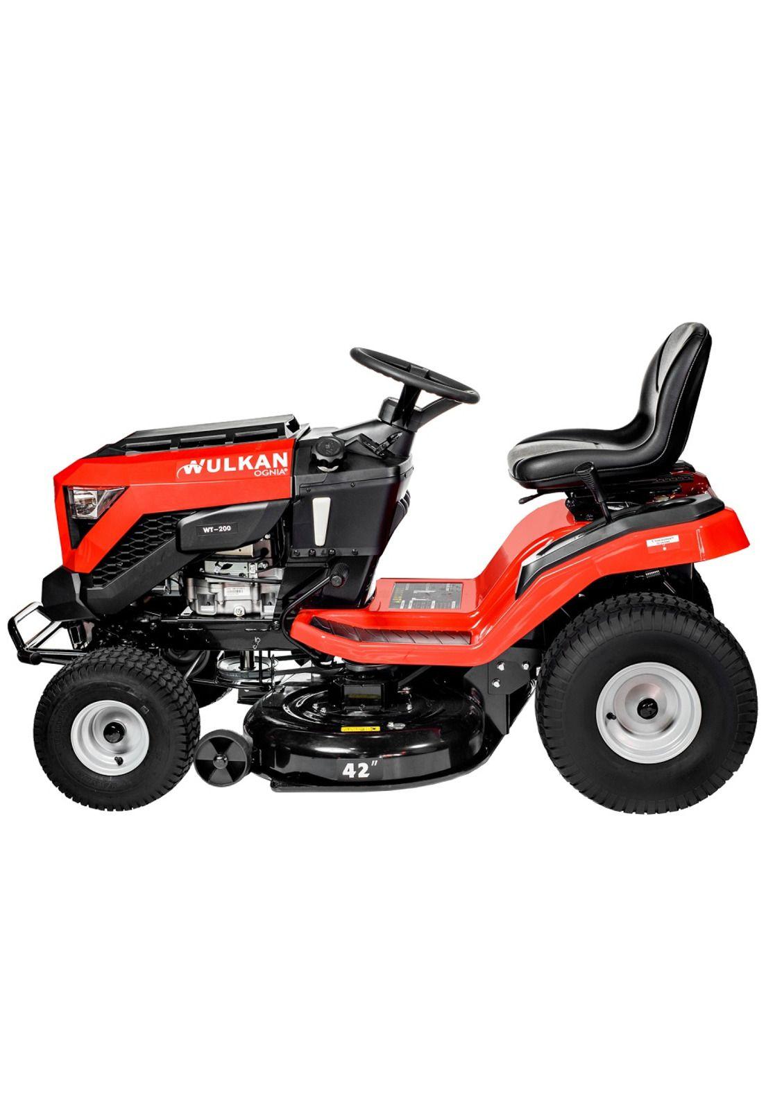 Tractor Cortacesped 19Hp Con Recolector 230Lts Wulkan-1