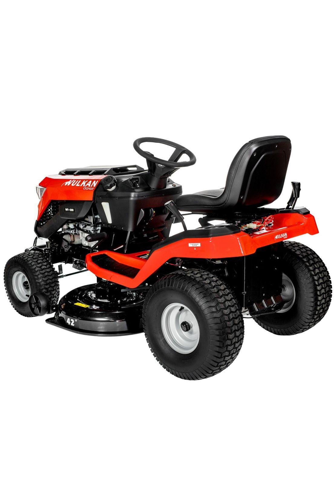 Tractor Cortacesped 19Hp Con Recolector 230Lts Wulkan-2