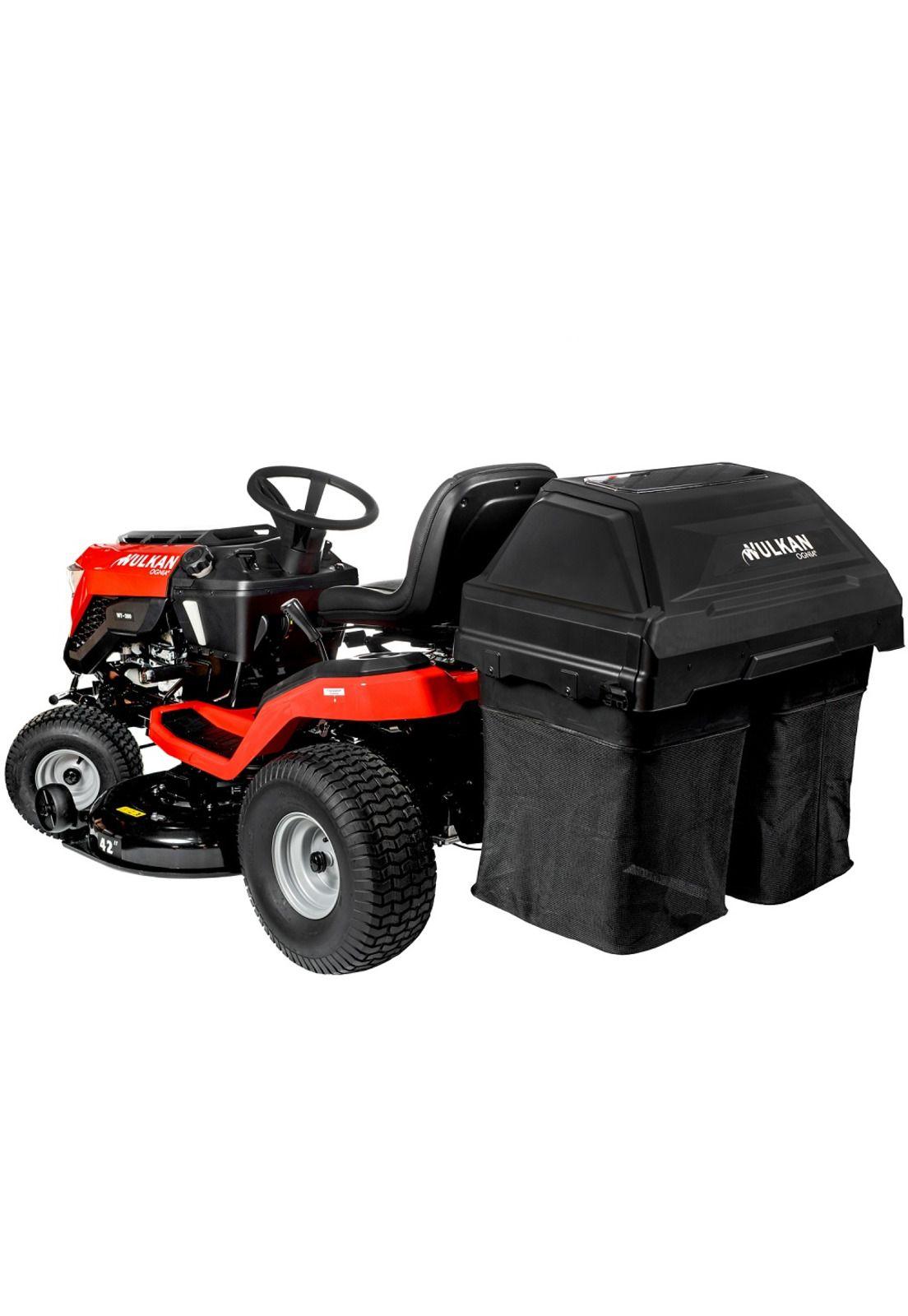 Tractor Cortacesped 19Hp Con Recolector 230Lts Wulkan-4