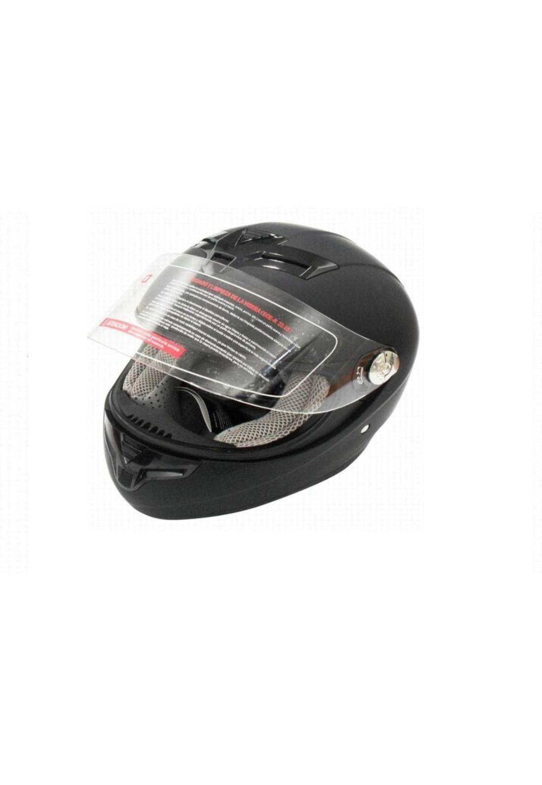 Casco Modelo Full Face Bx105-M-FB Color Flat Black - BX105-M-FB - Bex-1