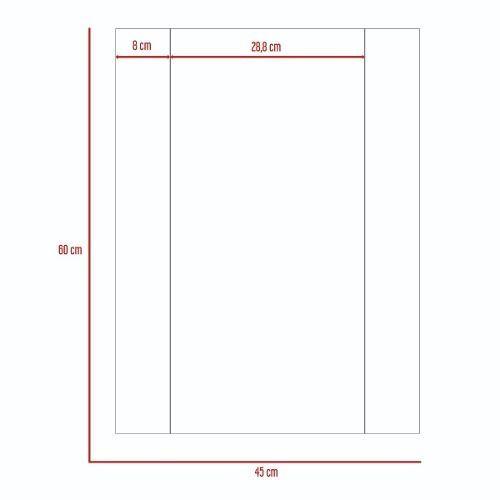 Espejo Flotante Madrid-wengue 60x45cm. TuHome-4