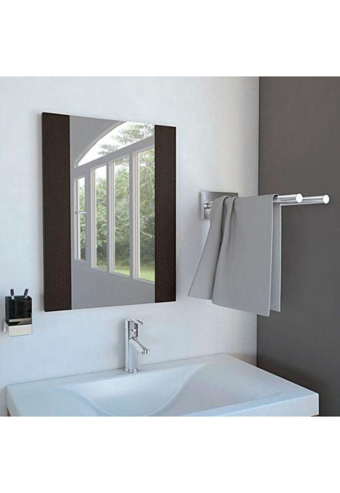 Espejo Flotante Madrid-wengue 60x45cm. TuHome-2