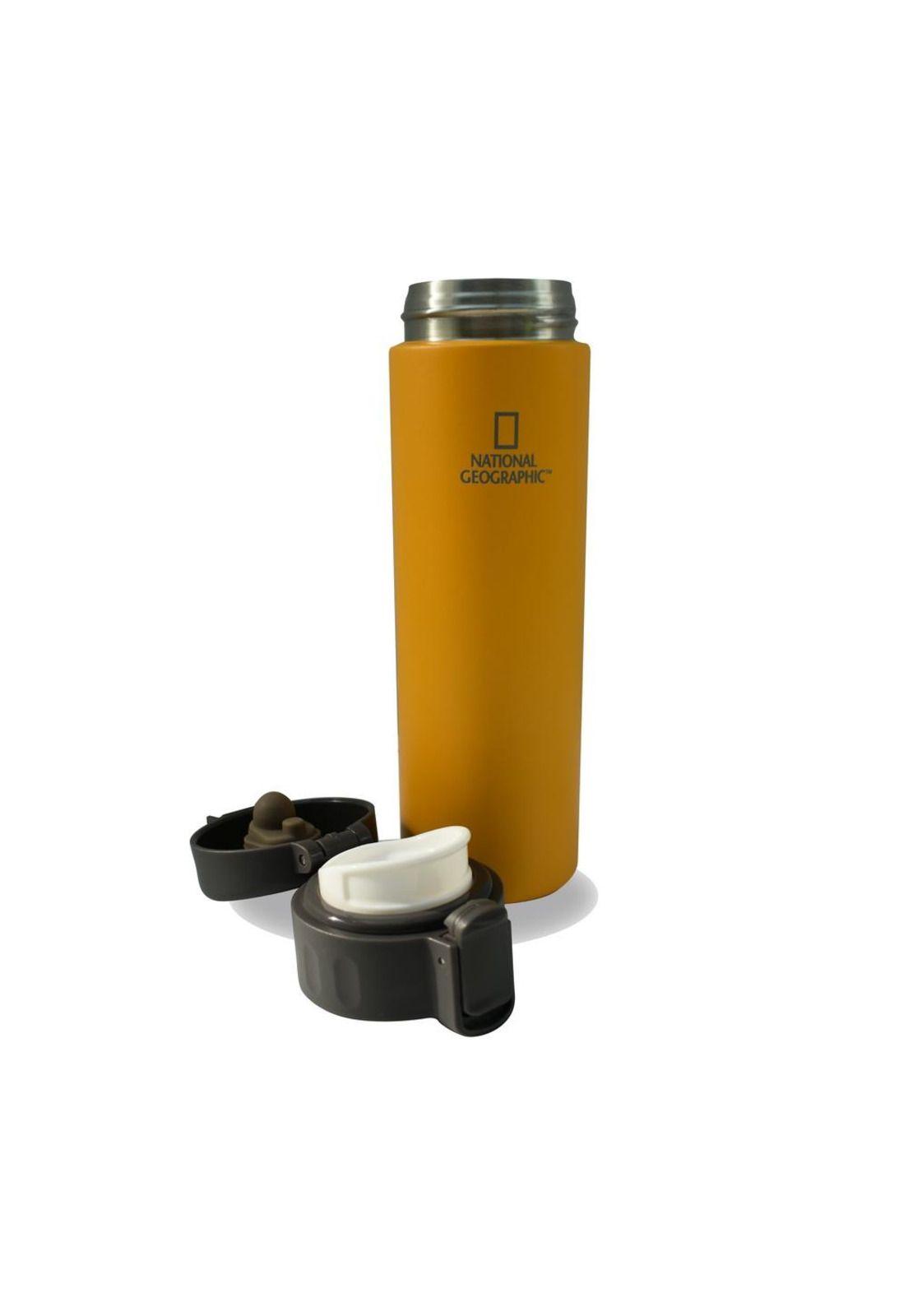 MUG METÁLICO NATIONAL GEOGRAPHIC 500ML AMARILLO-0