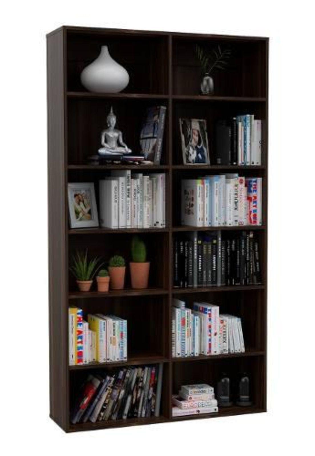 Biblioteca Office Habano 175x98x31cm. Tuhome-2