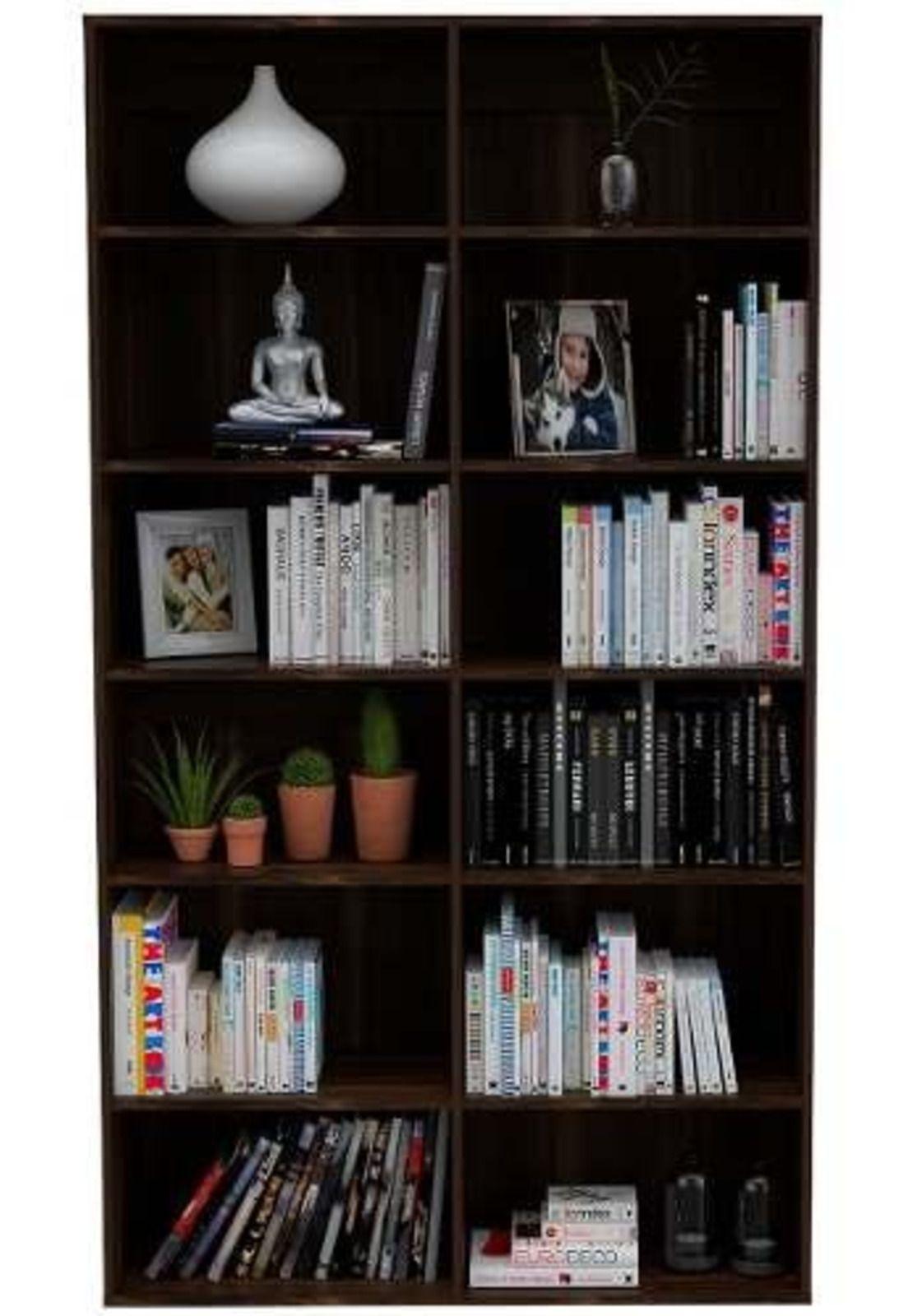 Biblioteca Office Habano 175x98x31cm. Tuhome-3