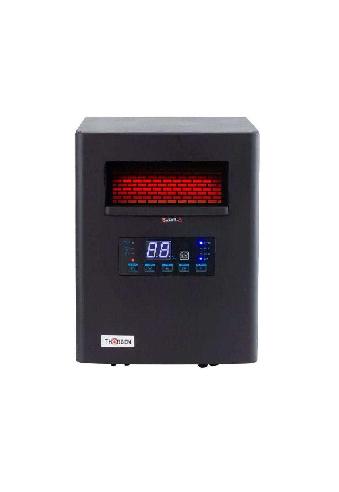 Estufa Eléctrica Ptc Infraroja 2 En 1 N - Thorben-0