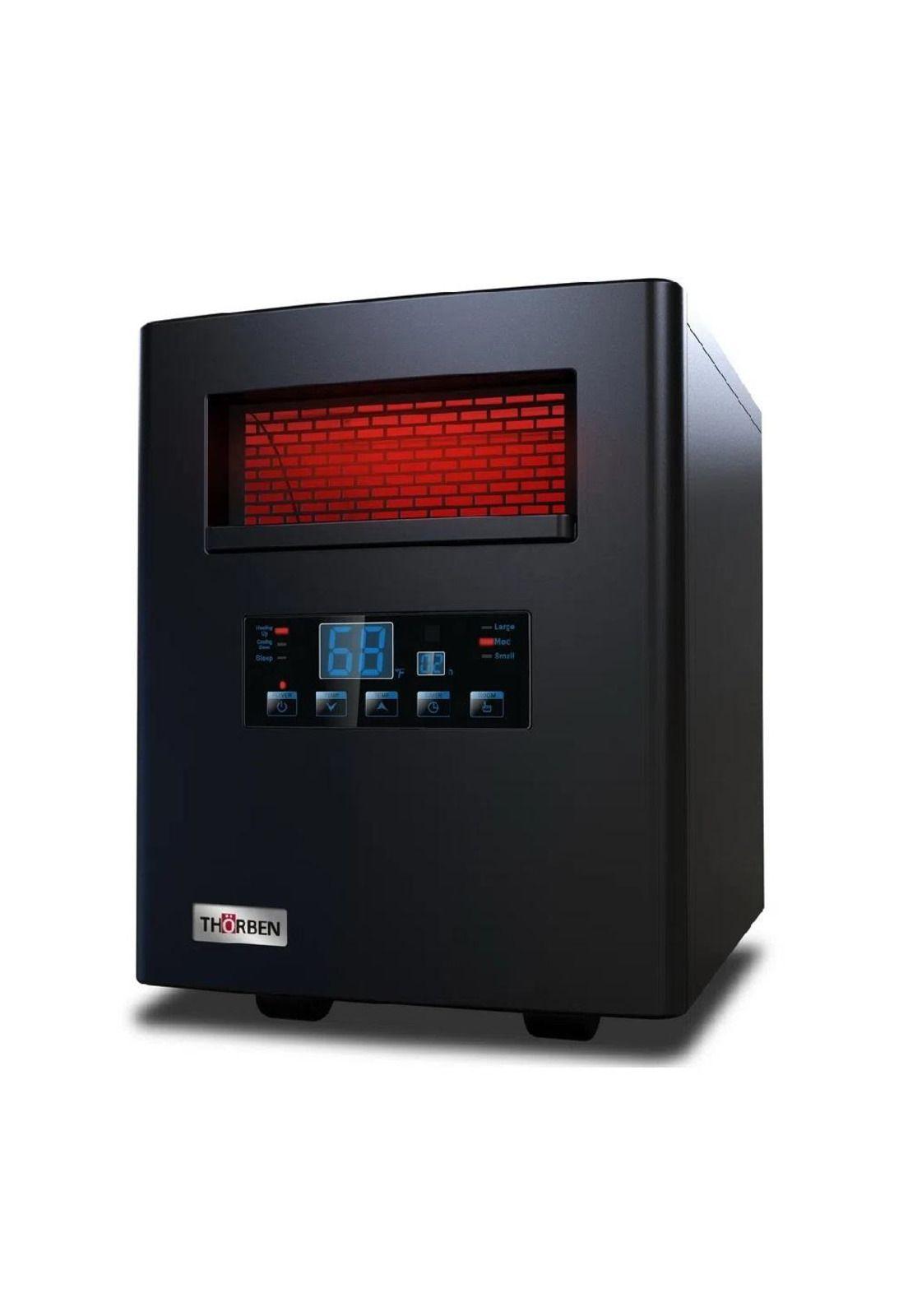 Estufa Eléctrica Ptc Infraroja 2 En 1 N - Thorben-1