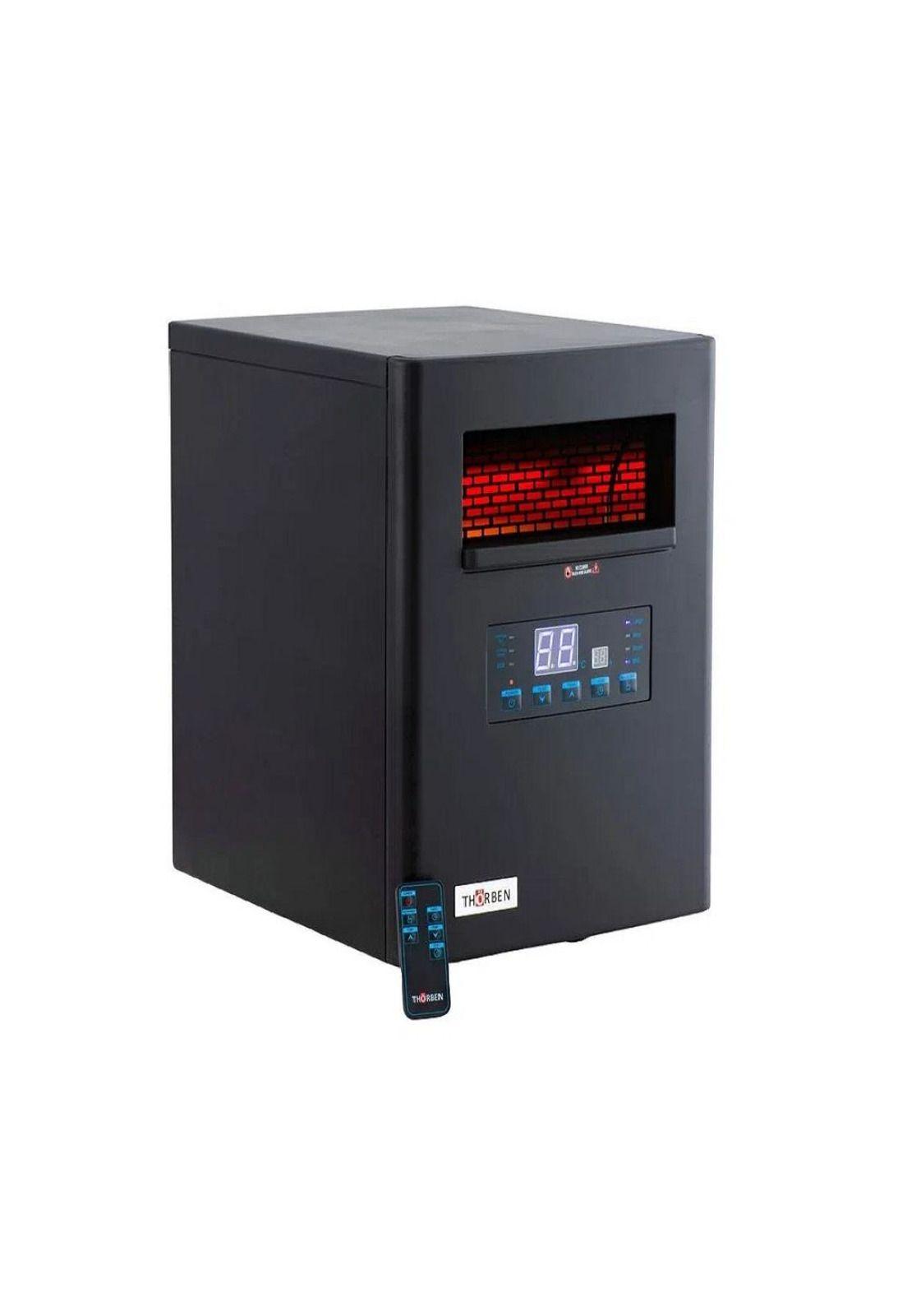 Estufa Eléctrica Ptc Infraroja 2 En 1 N - Thorben-2