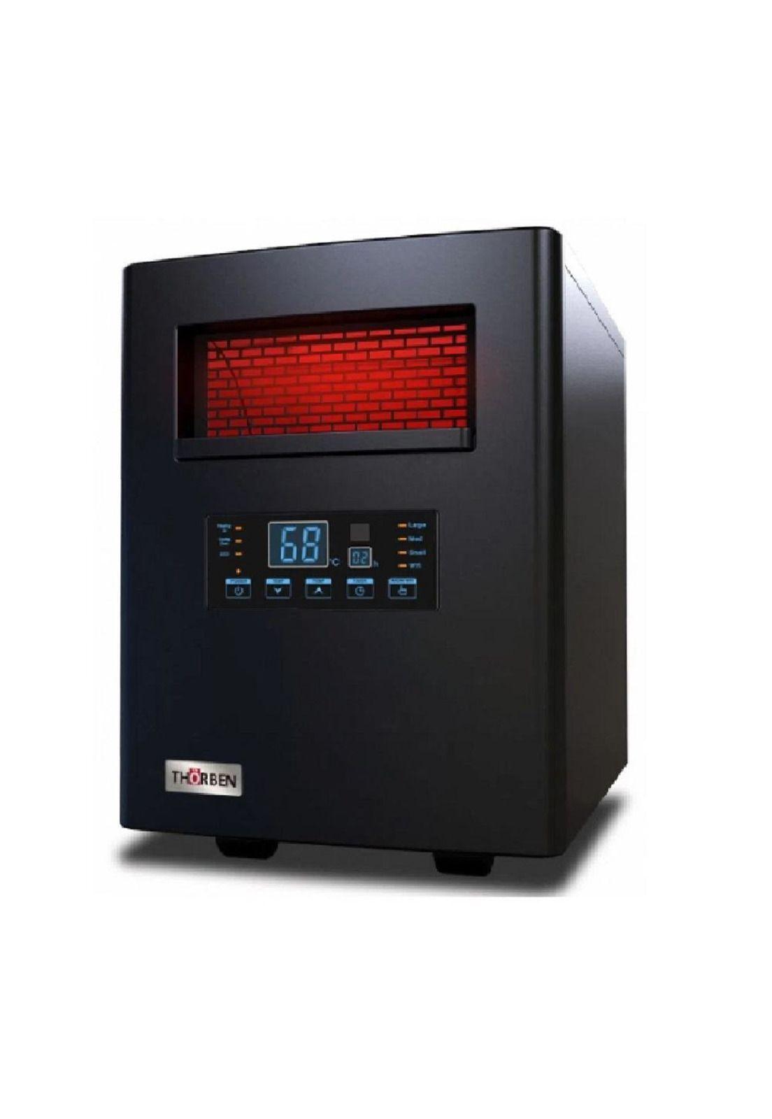 Estufa Eléctrica Ptc Infraroja 2 En 1 N - Thorben-4