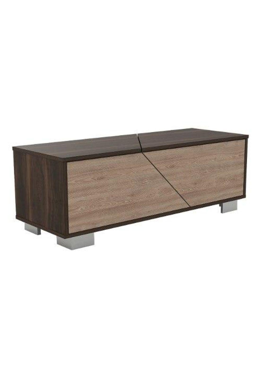Mesa Centro Café Oscuro/miel 36x104x38. Tuhome-2