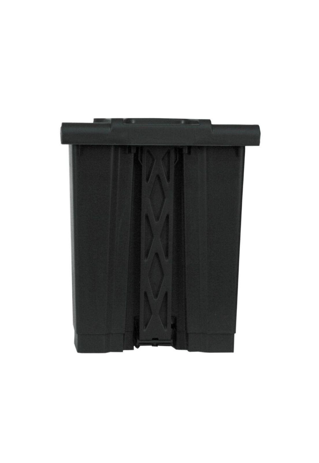 CONTENEDOR BASURA C 30 LTS. CON PEDAL GRIS QRUBBER-2