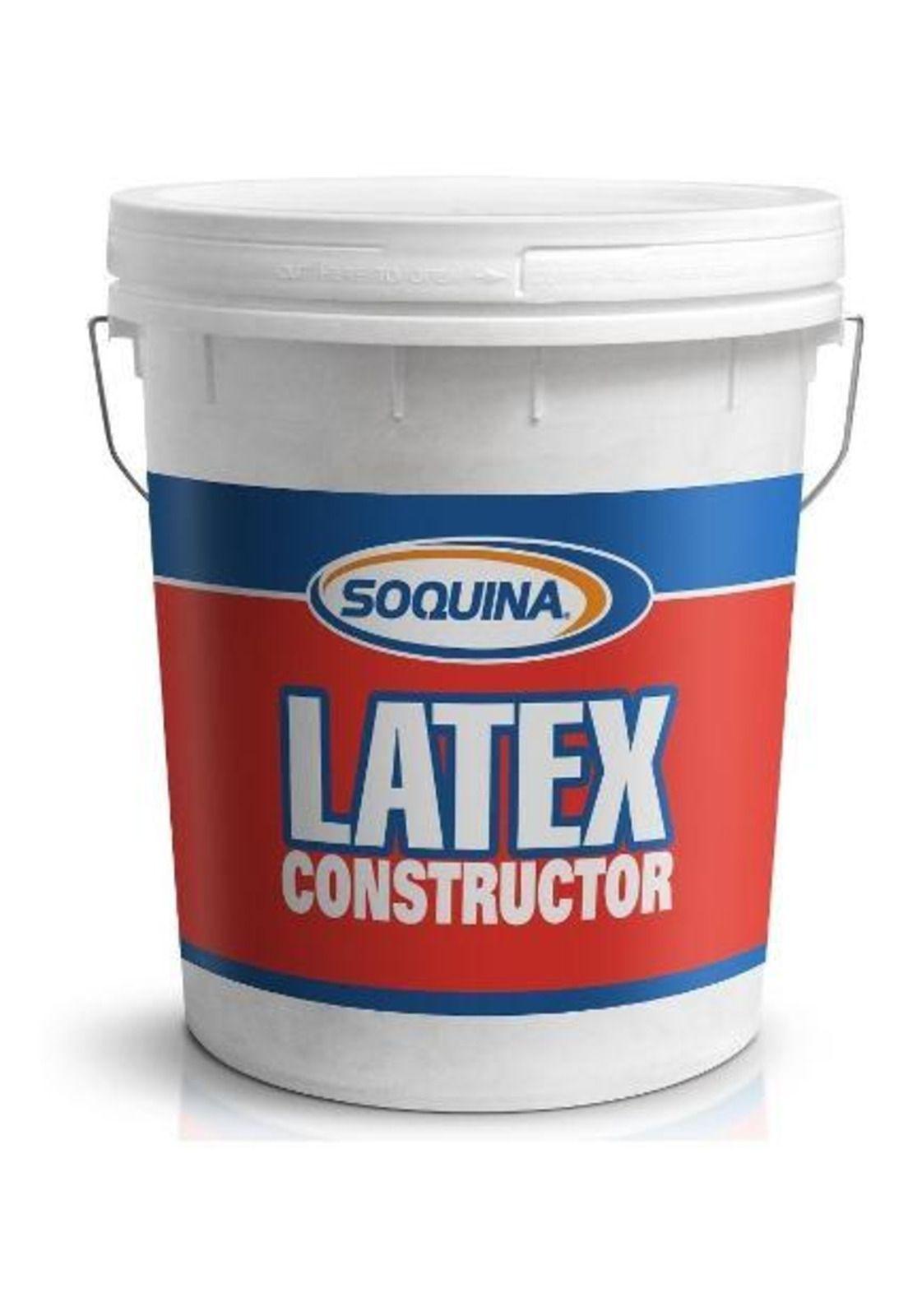 Látex Constructor Blanco 1 Tineta. Soquina-0
