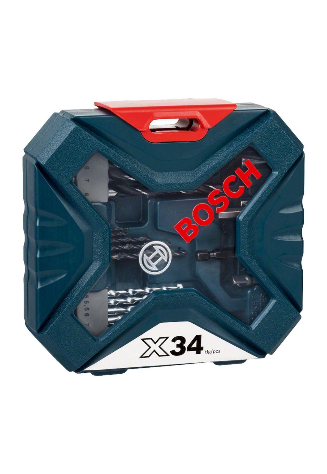 Maletín X-Line Con 34 Unidades Para Taladrar Y Atornillar Bosch-0