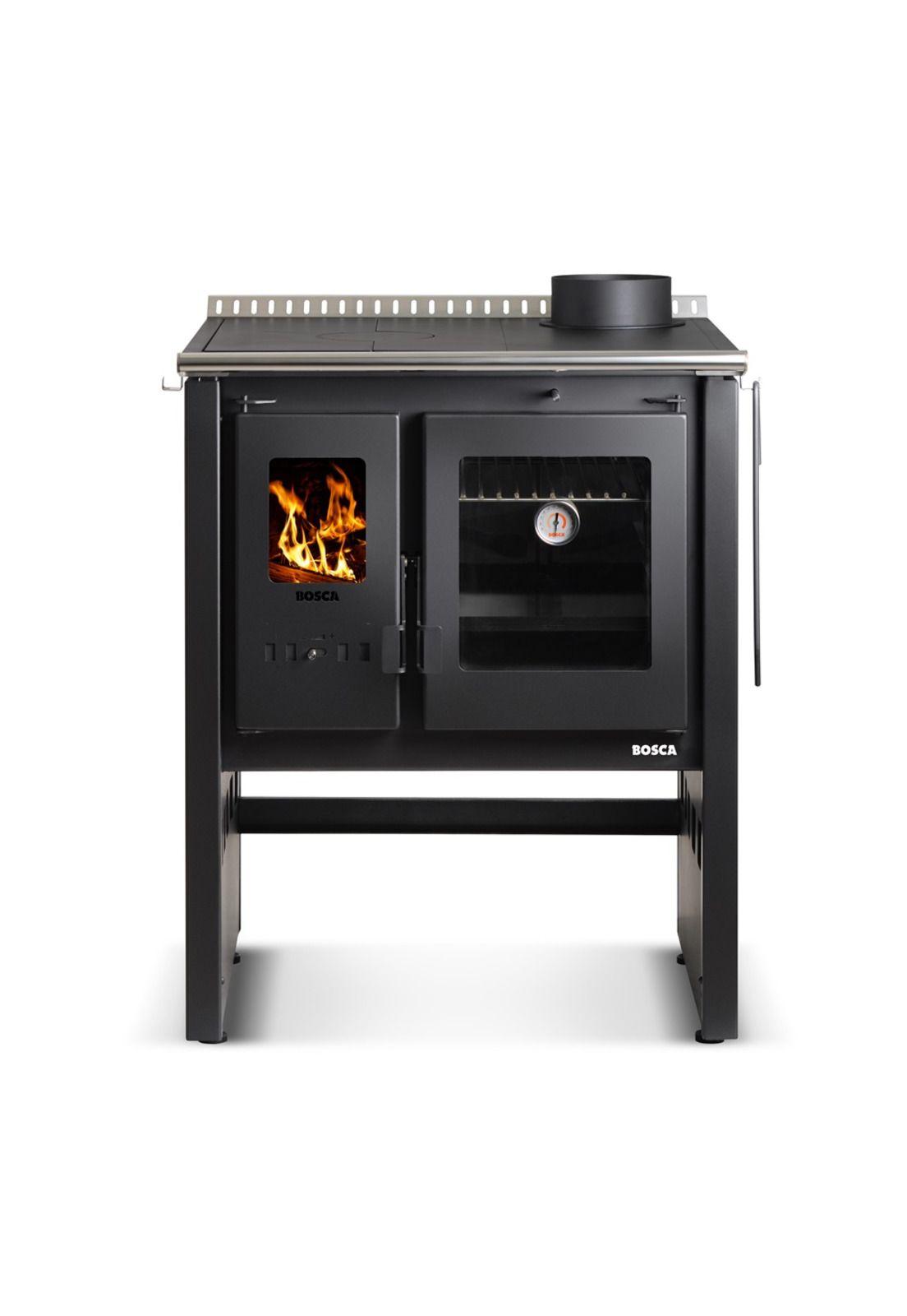 Cocina a Leña Bosca Ares 70 Charcoal-1