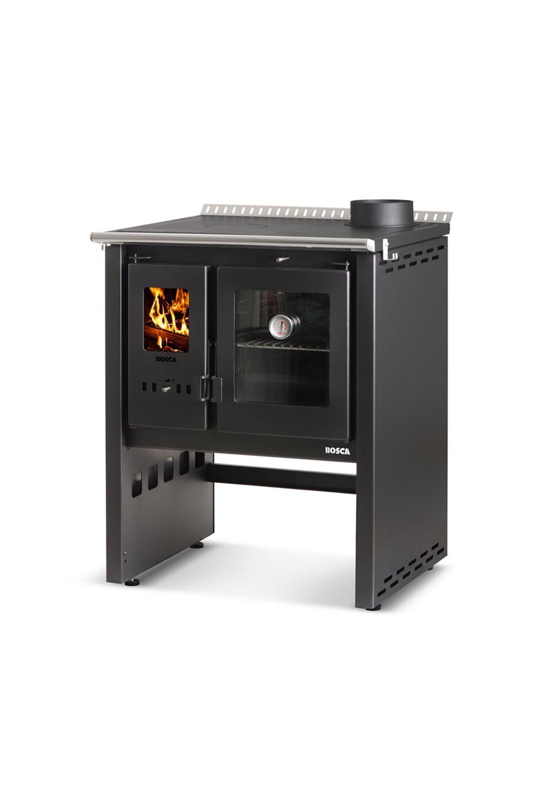 Cocina a Leña Bosca Ares 70 Charcoal-2