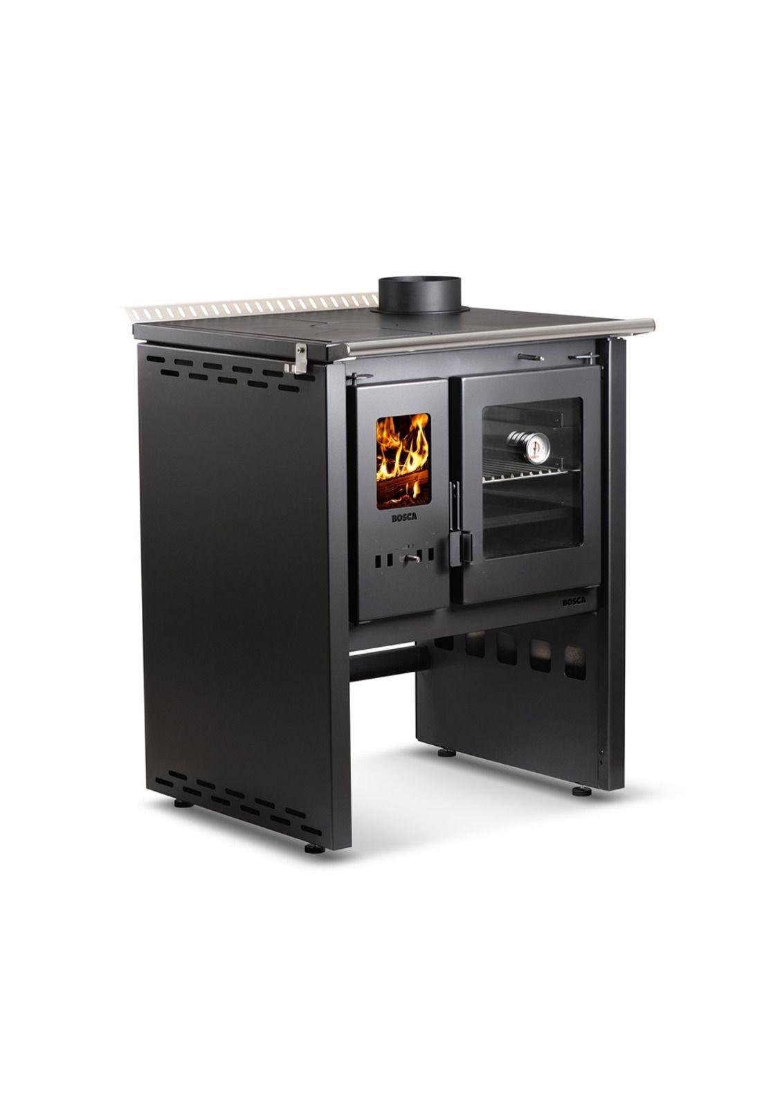 Cocina a Leña Bosca Ares 70 Charcoal-4