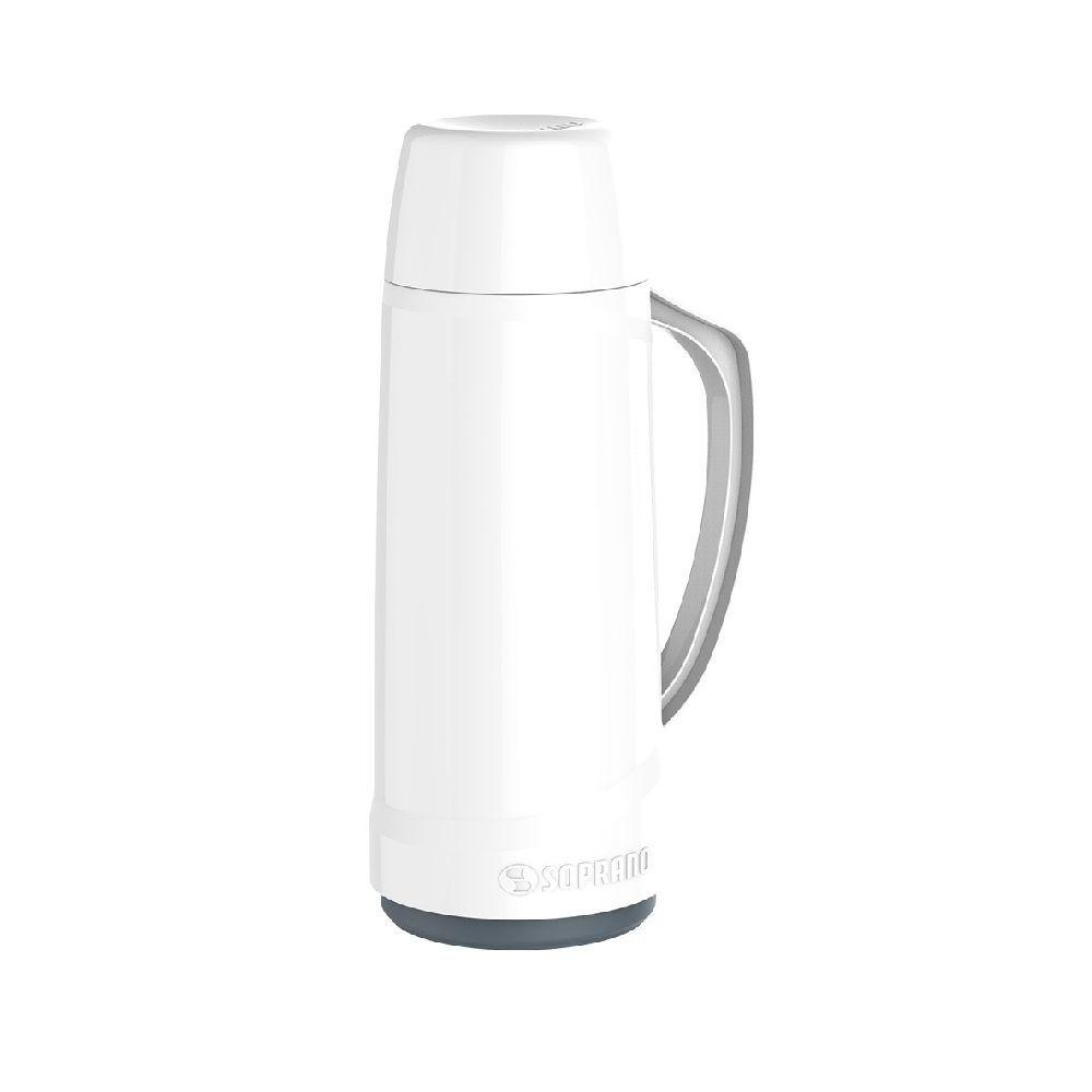 Termo Cristal 1 Litro Blanco - SP0160-02 - SOPRANO-0