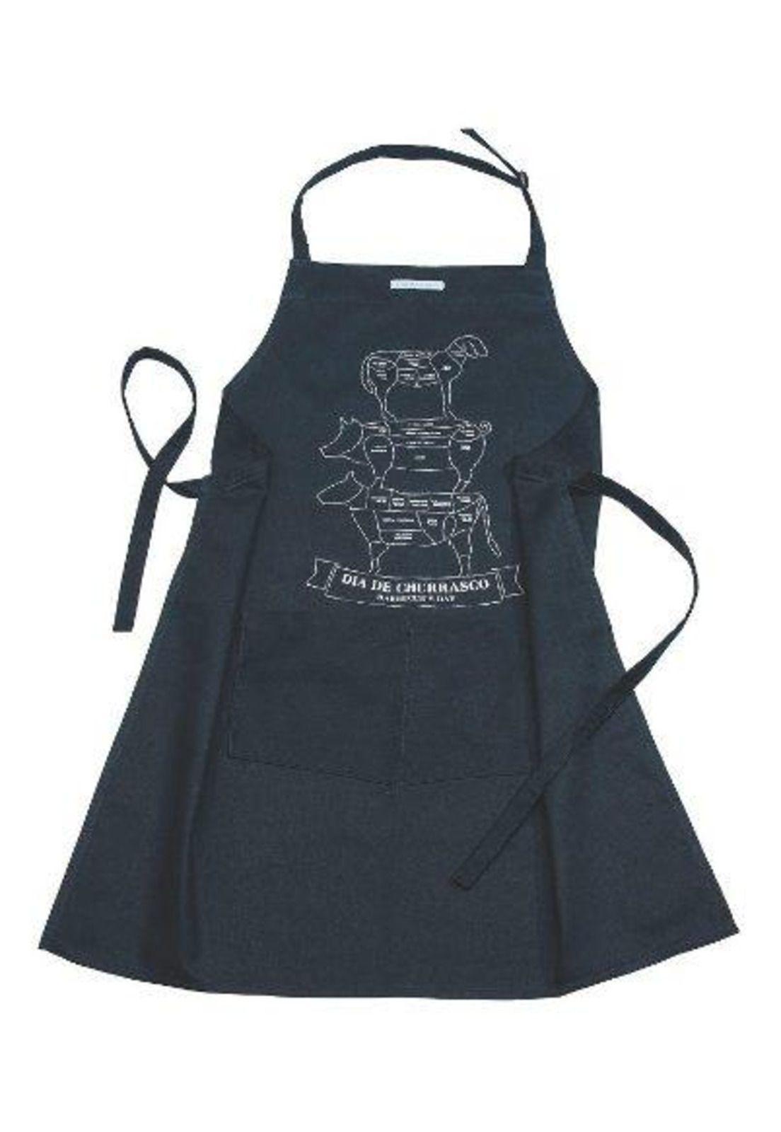 Delantal Parrilla 45 Cm Algodón. Tramontina-0