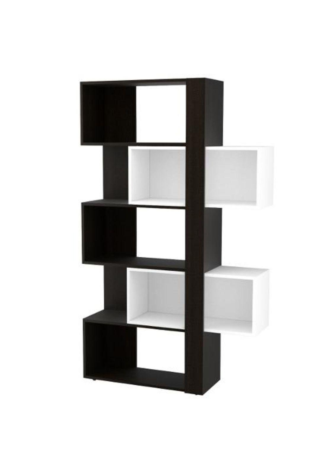 Panel Tv60 + Biblioteca Cubo - Wengue - Tuhome-1