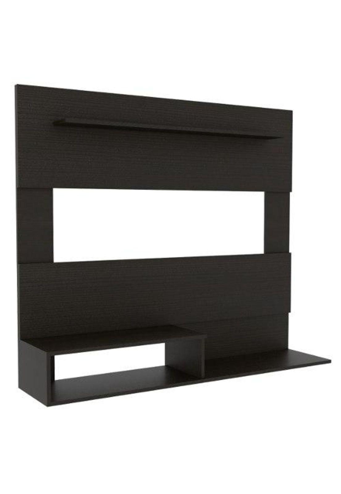 Panel Tv60 + Biblioteca Cubo - Wengue - Tuhome-3