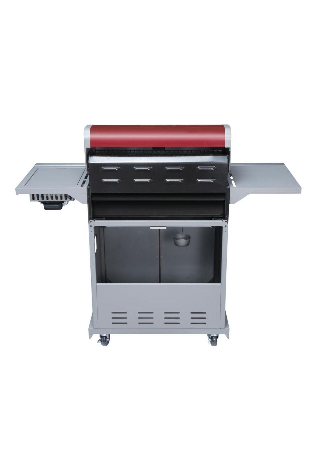 Parrilla Gas Texas Roja 4Q + Ql Infrarrojo Bbq401Gcir Bbq Grill-5