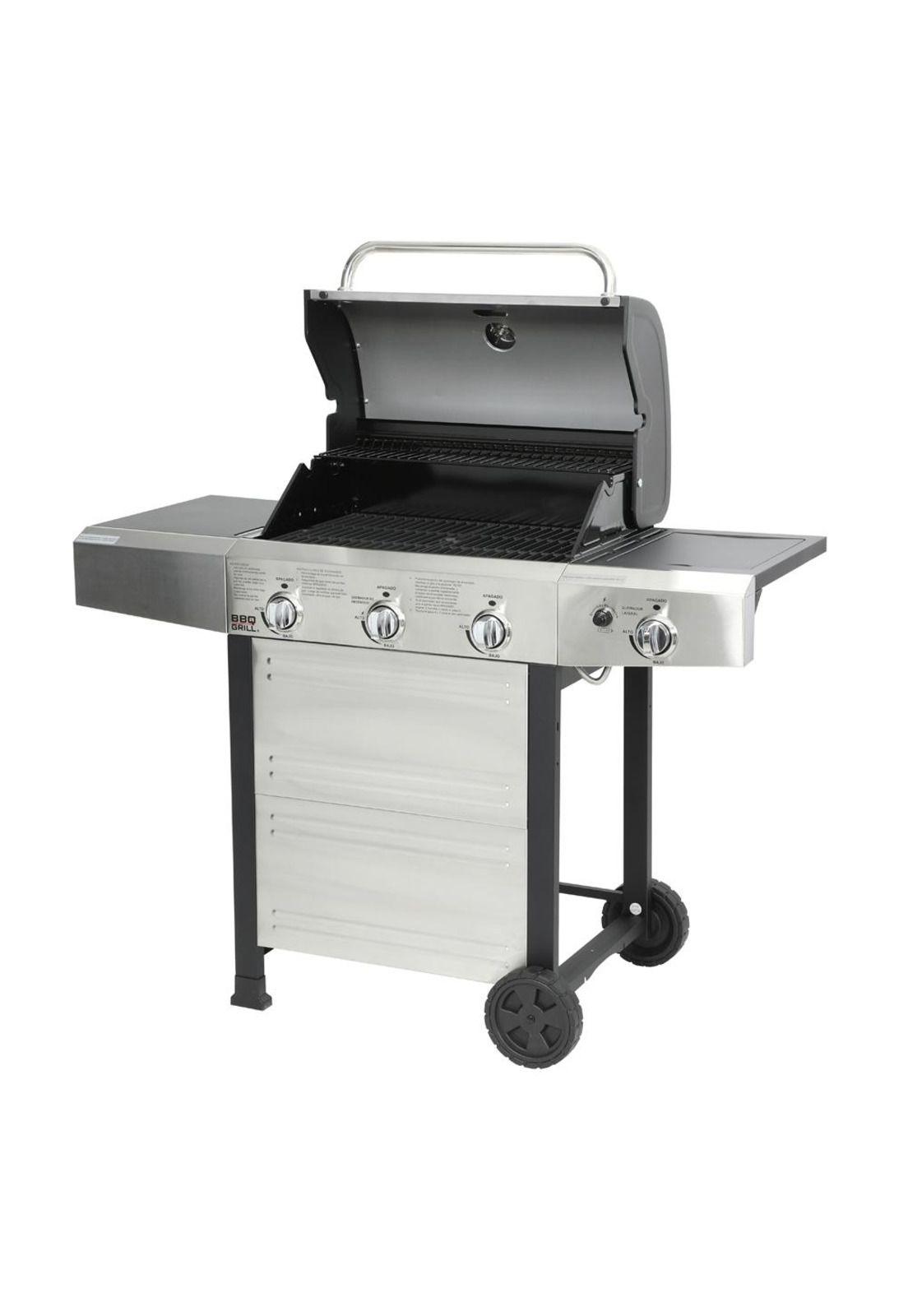 Parrilla Gas Michigan Inox 3Q + Ql Bbq304Gcinox Bbq Grill-4