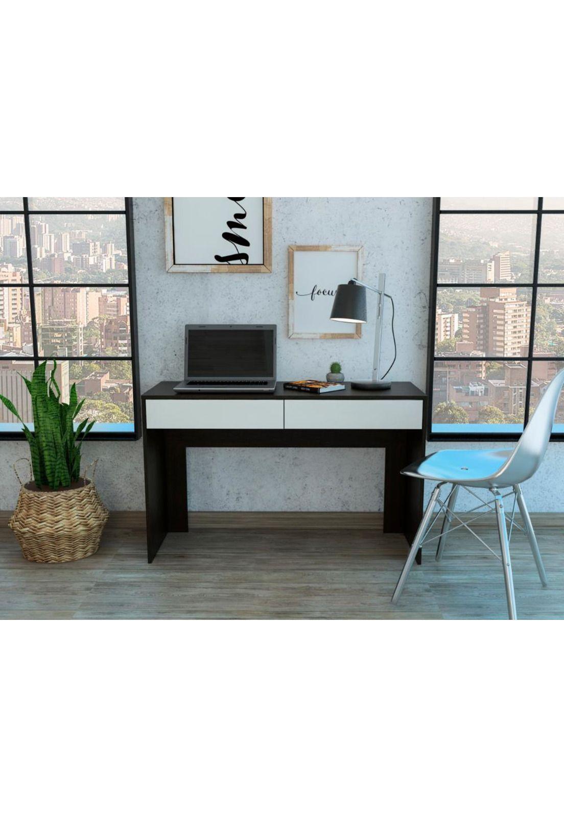 ESCRITORIO ACRE - WENGUE / BLANCO-0