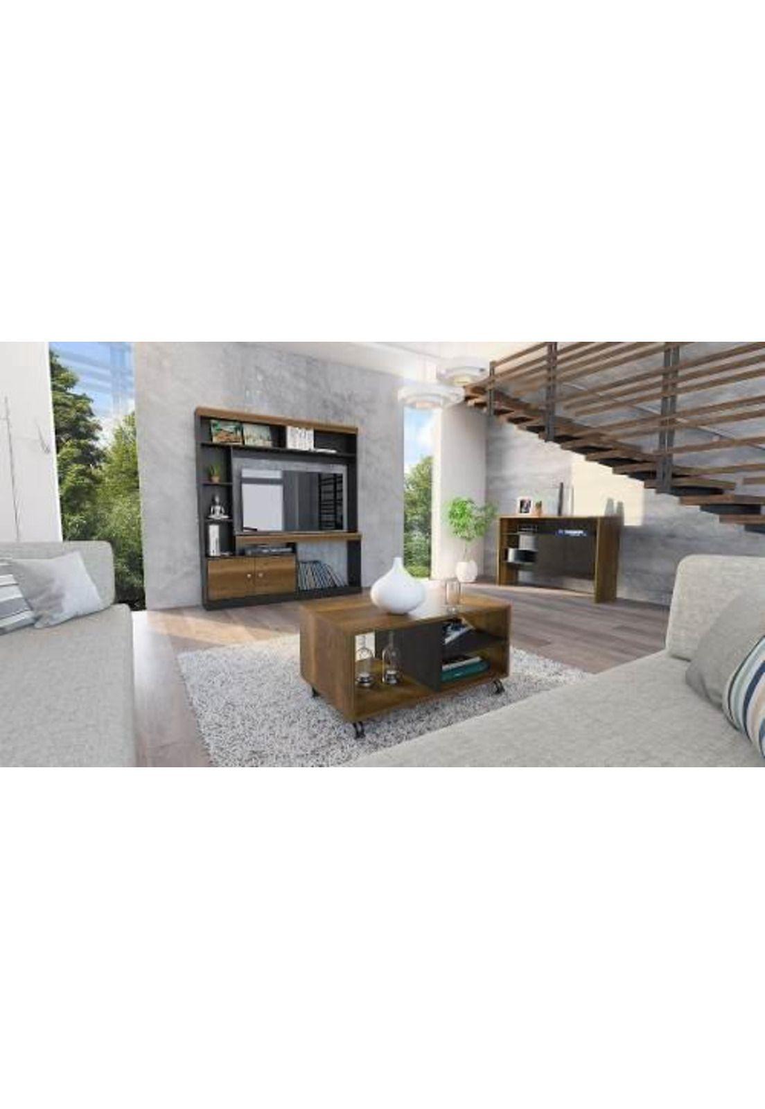 Estante Tv 46 +arrimo+mesa De Centro.tuhome.-4