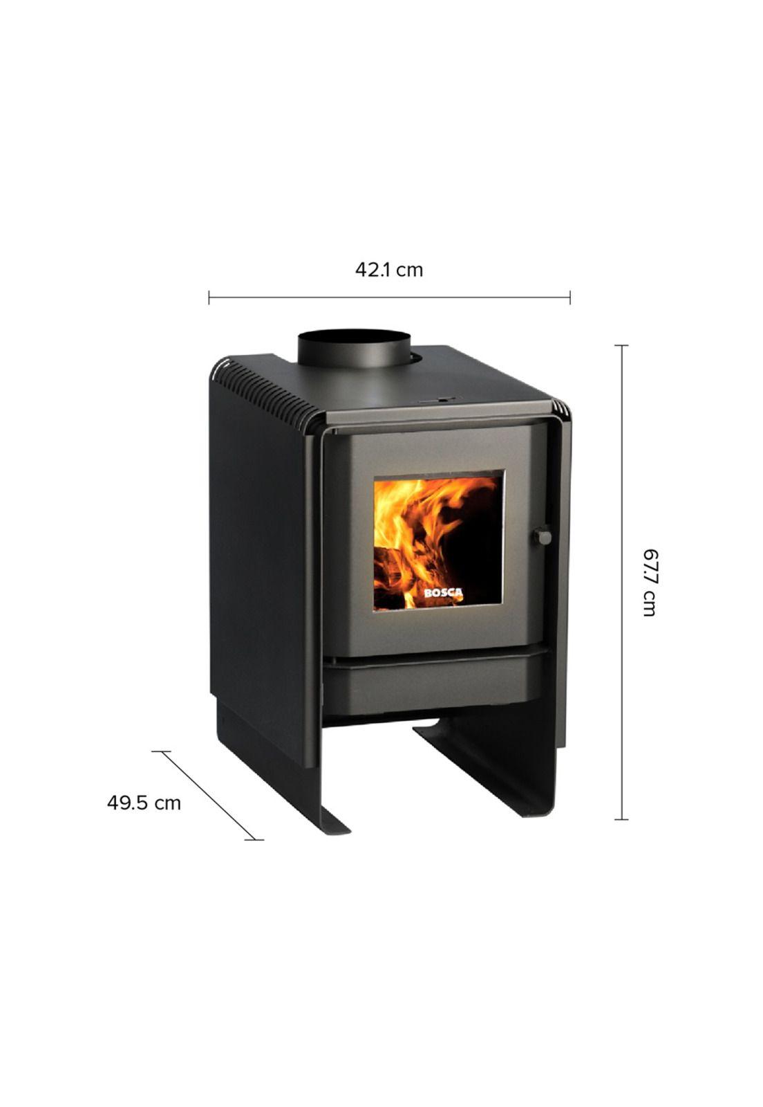 Pack Estufa a leña Eco 360 + kit de instalación Bosca-1