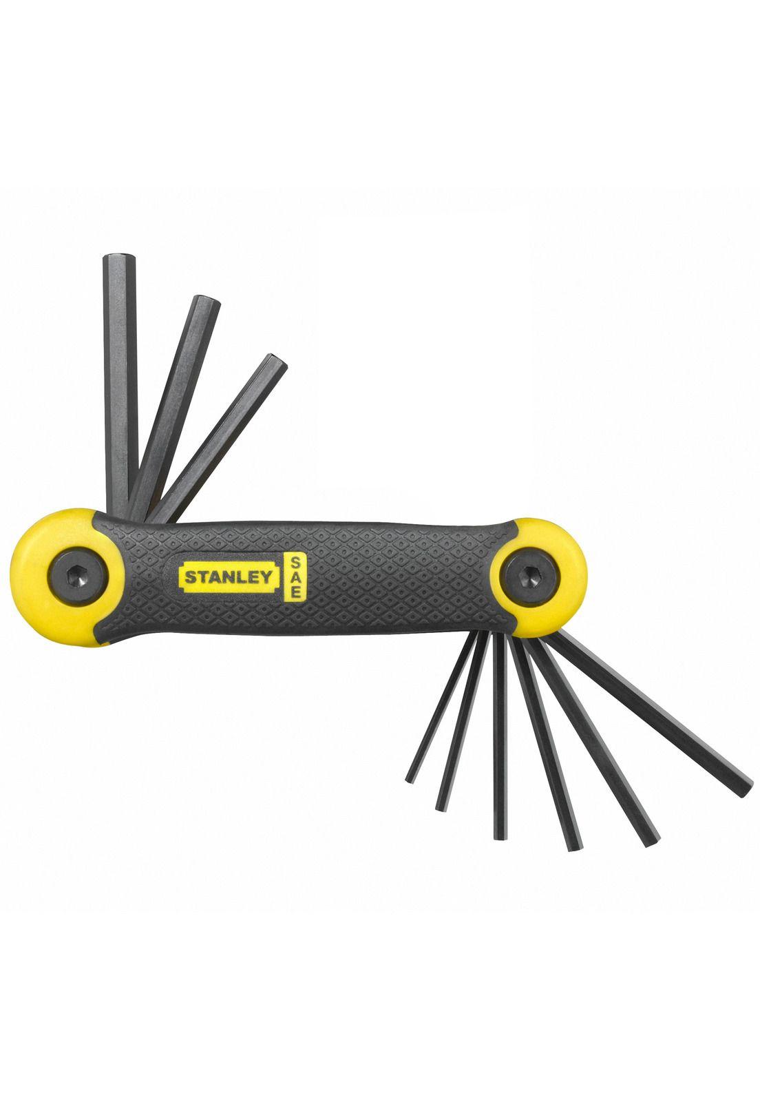 Juego 9 Llaves Allen Hexagonal Pro Sae Stanley 69-265-0