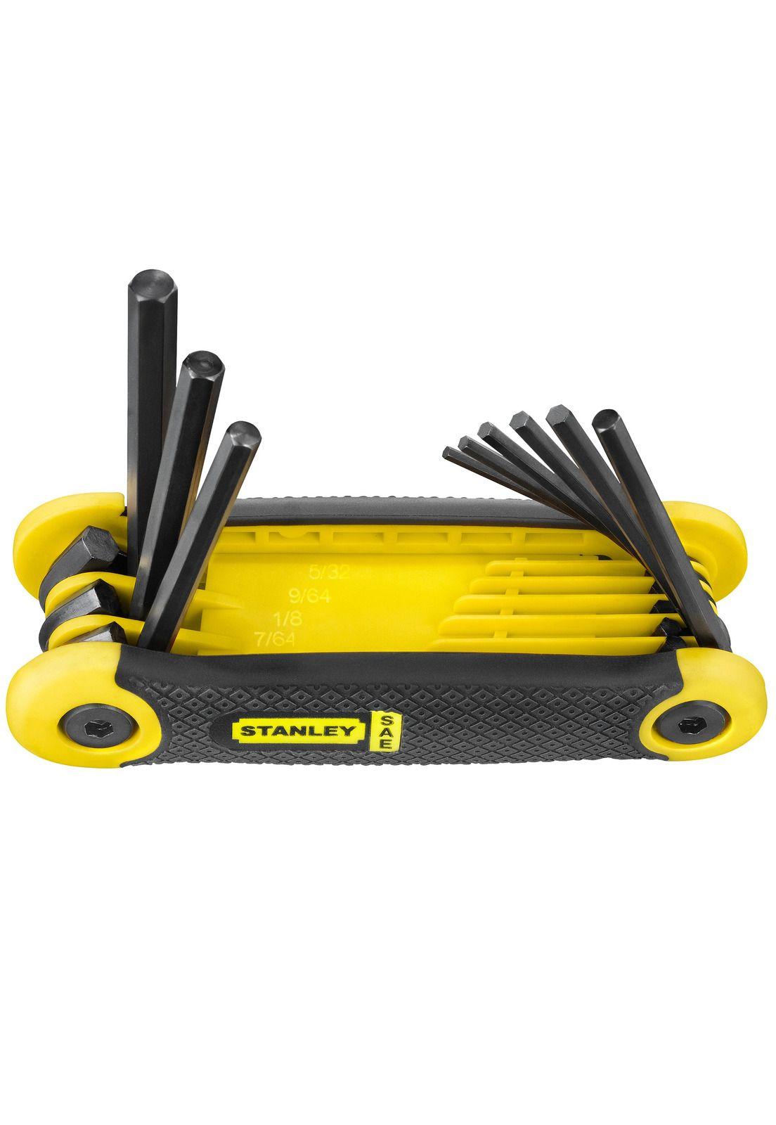 Juego 9 Llaves Allen Hexagonal Pro Sae Stanley 69-265-2