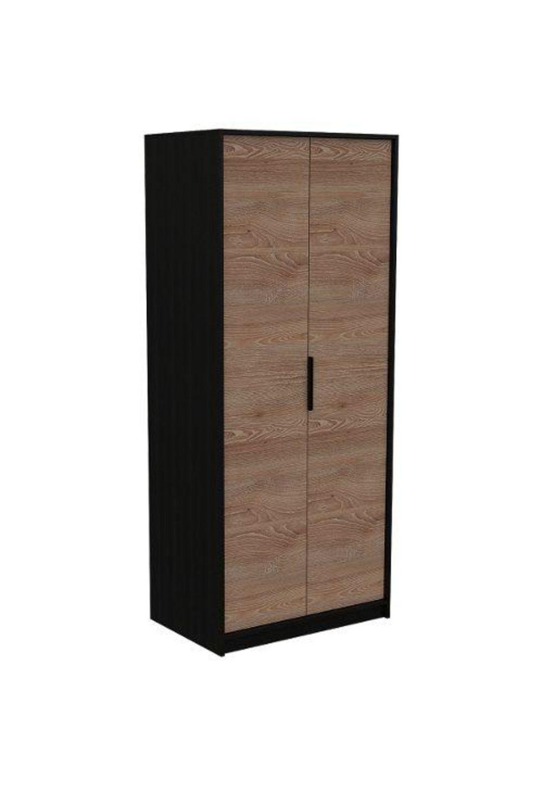Closet 2 P + Comoda 5 Cajones. Miel. Tuhome-2
