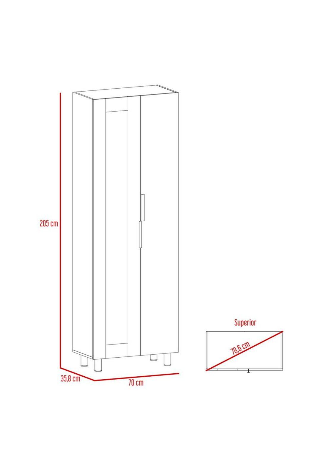 C9 FENDI - M.INFERIOR+SUPERIOR+ALACENA+MICROONDAS+BARRA AUXILIAR - ROVERE / BLANCO-5