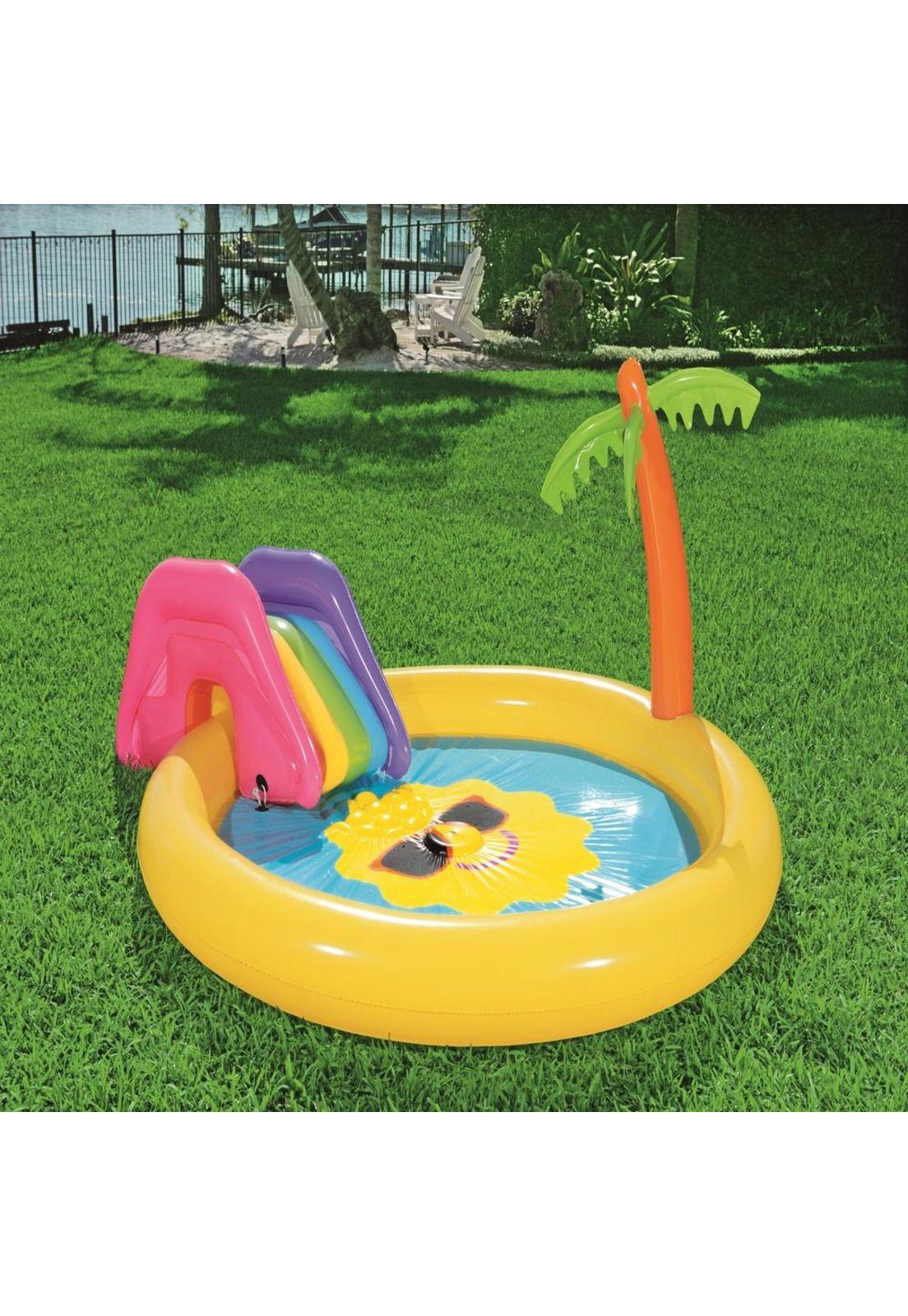 Centro de Juegos Inflable Sunnyland Splash 2.37m x 2.01m x 1.04m - 53071 - Bestway-1