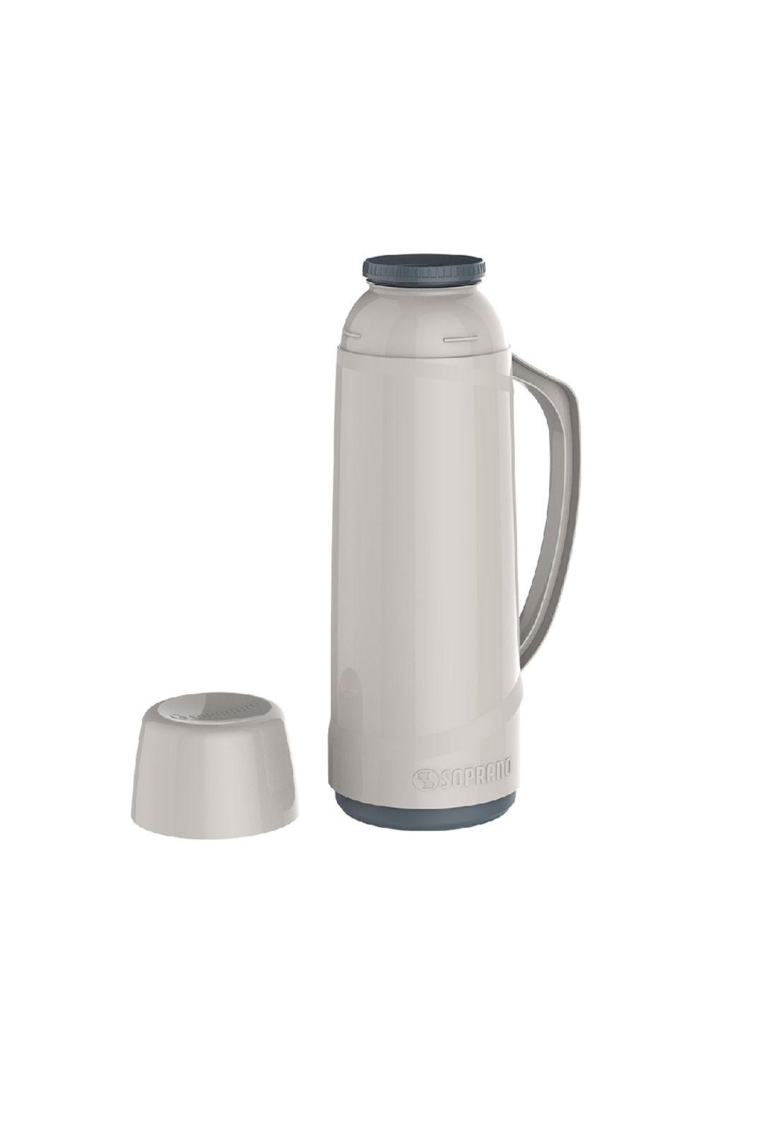 Termo Cristal 1 Litro Gris - SP0160-68 - SOPRANO-0