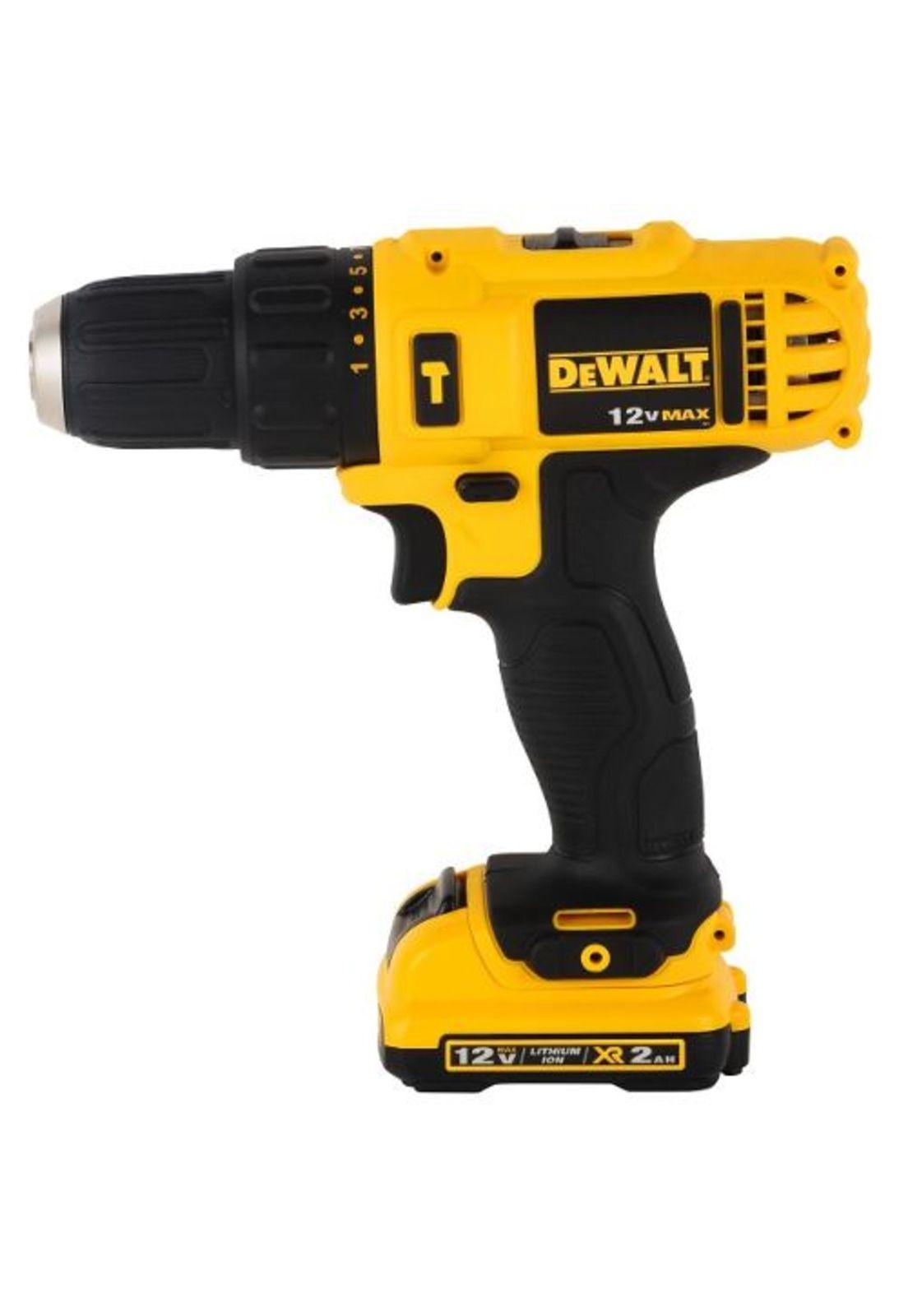 Taladro Percutor Inalámbrico 12V DCD716D2 + 2 Baterías + Cargador y bolso Dewalt-1