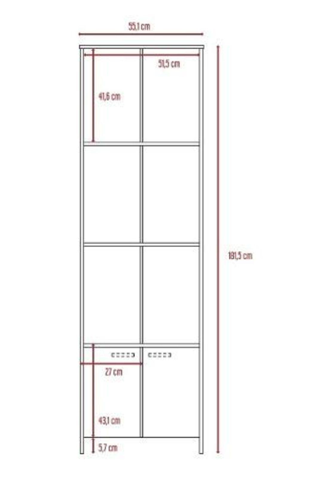Biblioteca Office Habano 182x55x27cm.tuhome-4