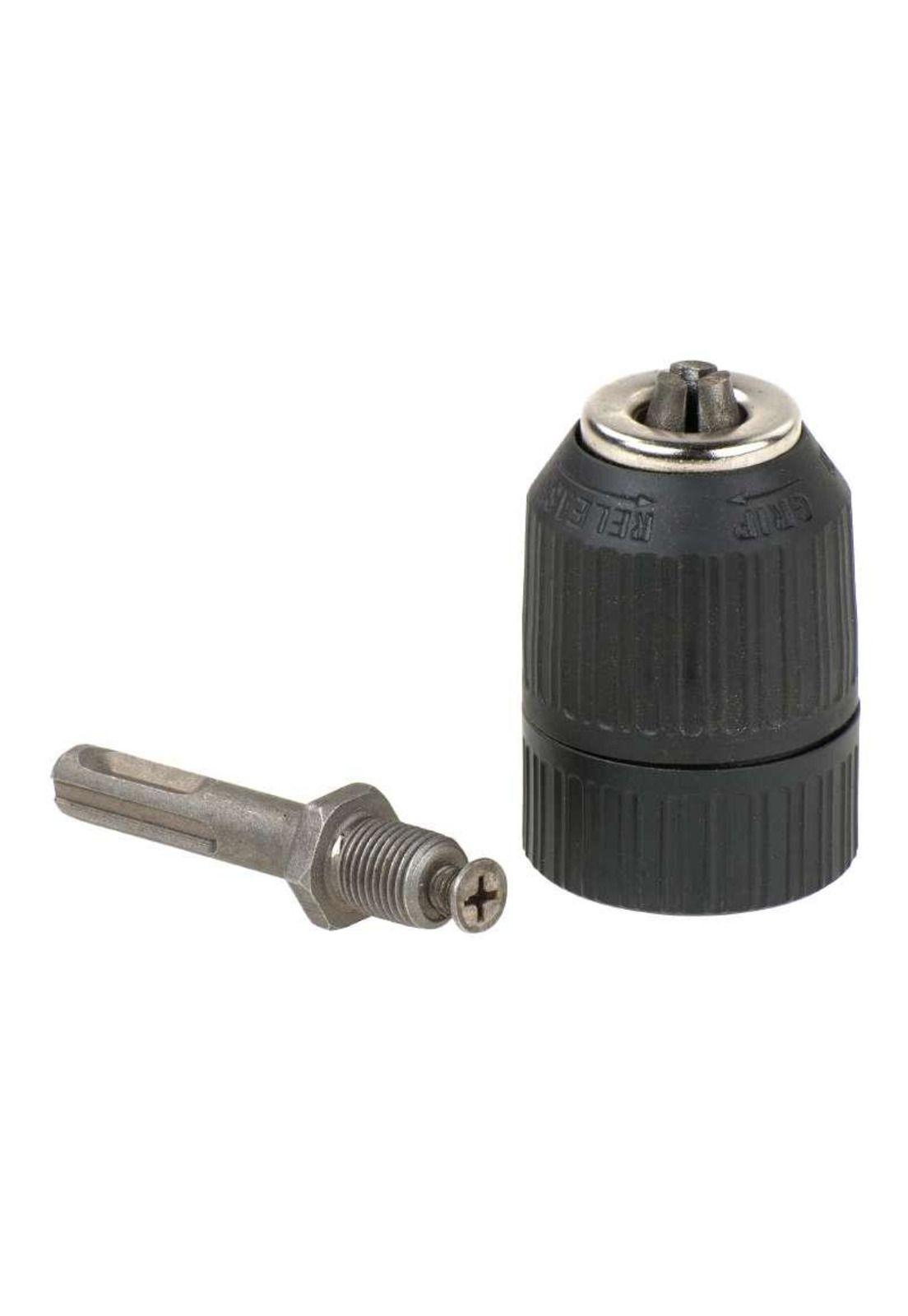 Mandril 13mm + adaptador sds plus / Negro-2