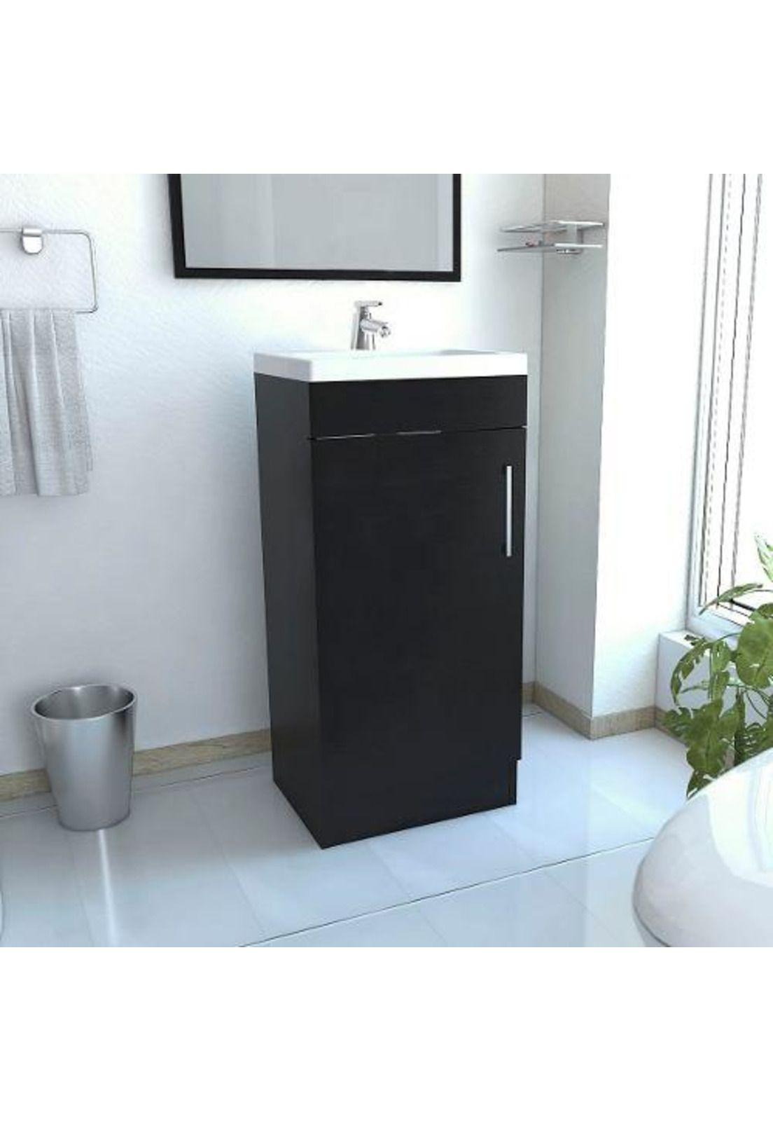 Mueble Lavamanos Wengue 88x40x33cm. Tuhome-2