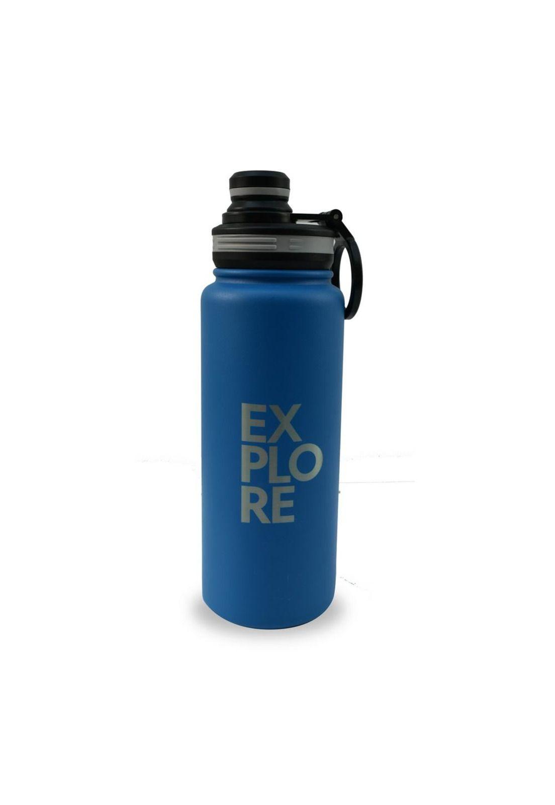 BOTELLA METALICA NATIONAL GEOGRAPHIC 900ML AZUL MARINO MATE-0